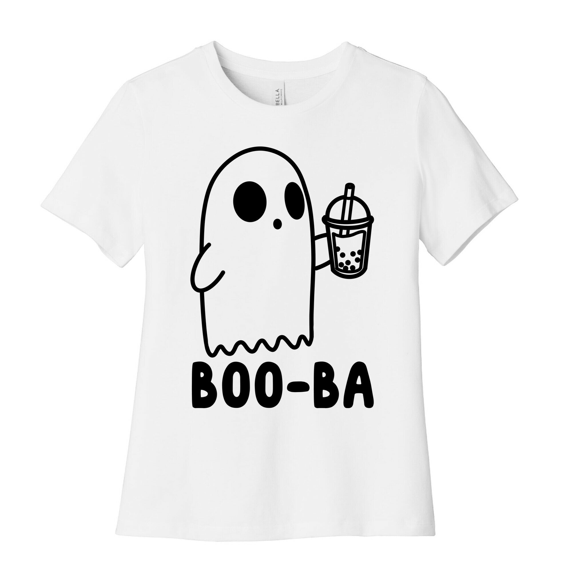 Boo-ba Boba Ghost Women's Cotton Tee