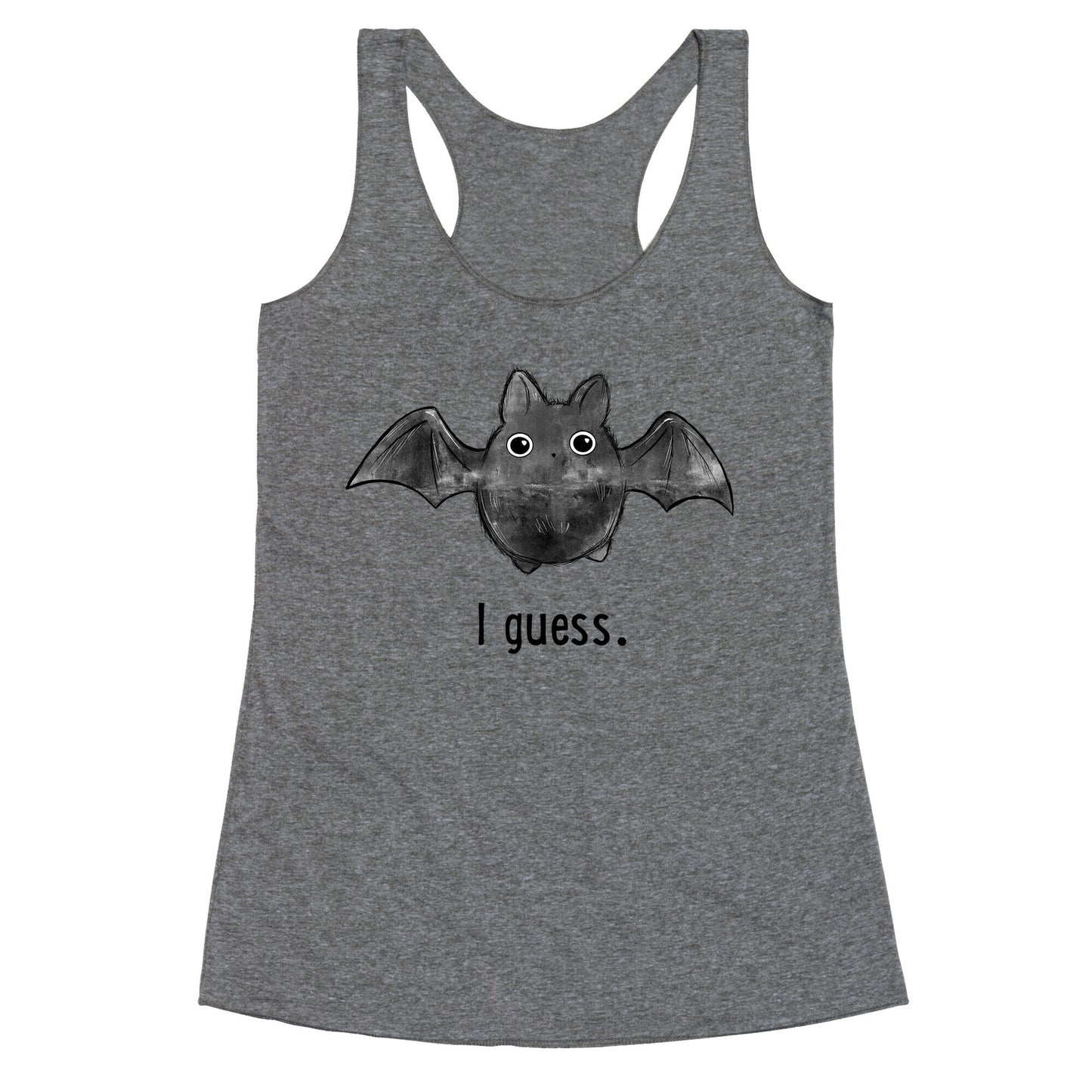 Sassy Cute Bat  Racerback Tank