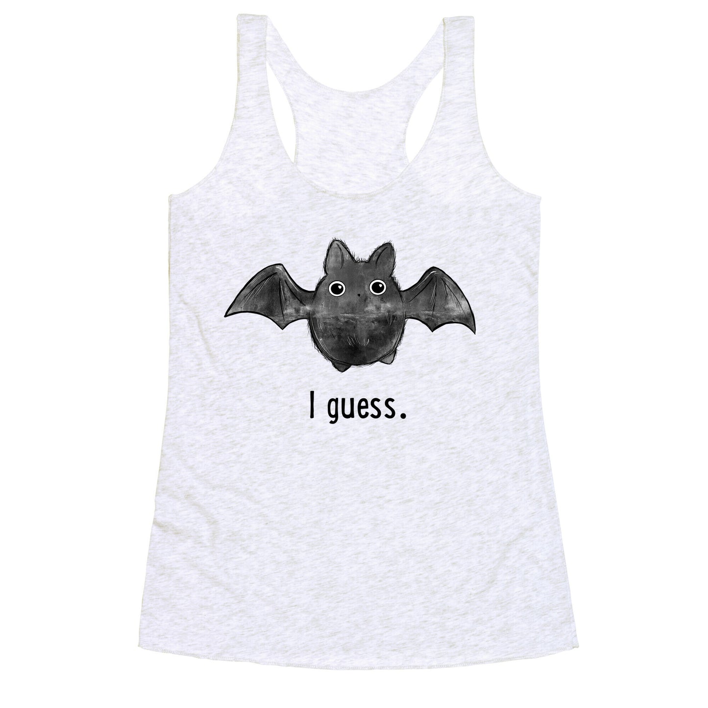 Sassy Cute Bat  Racerback Tank