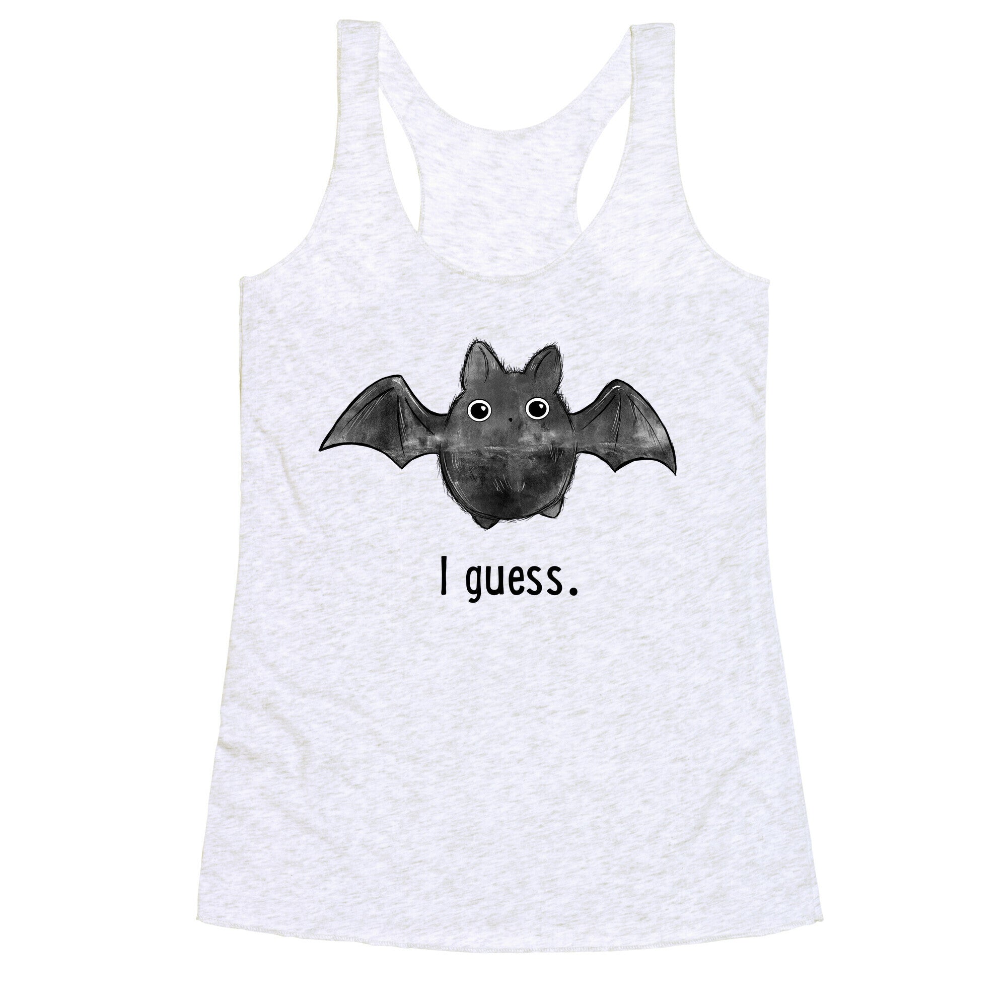 Sassy Cute Bat  Racerback Tank