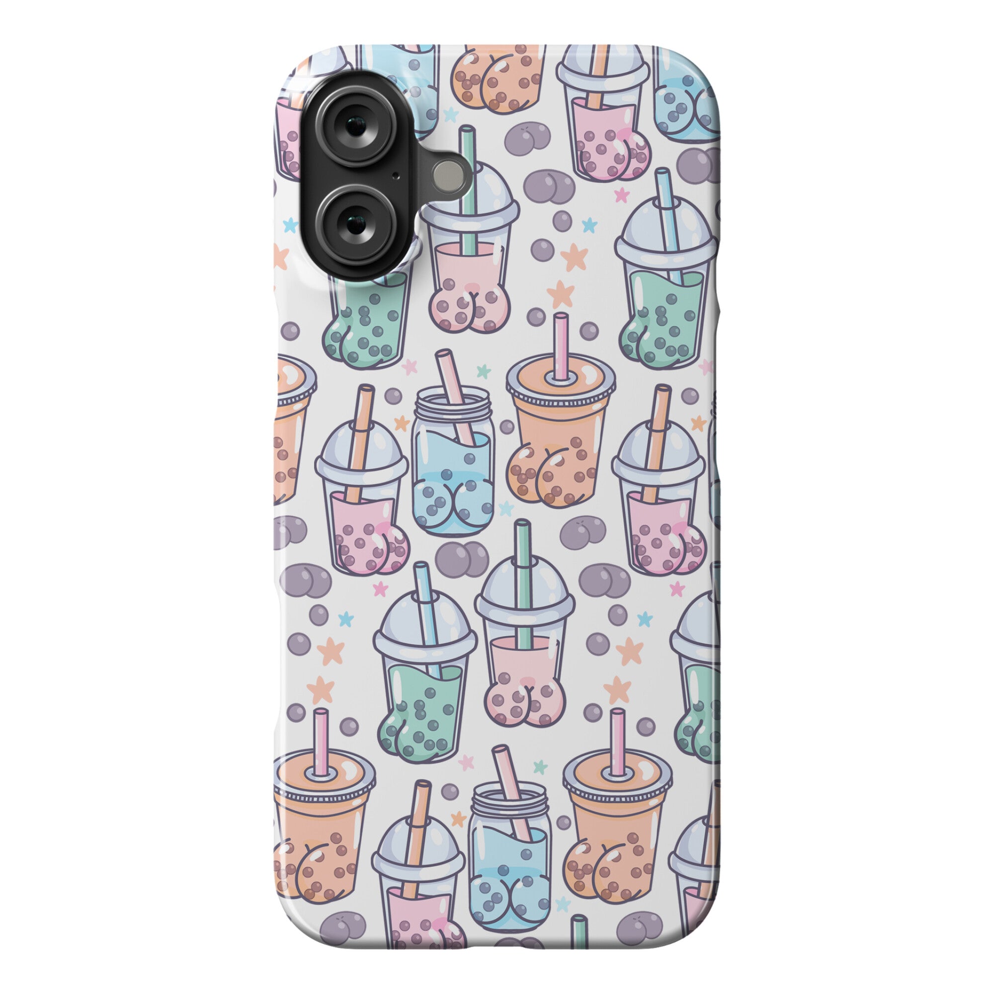 Boba Butts Pattern Phone Case