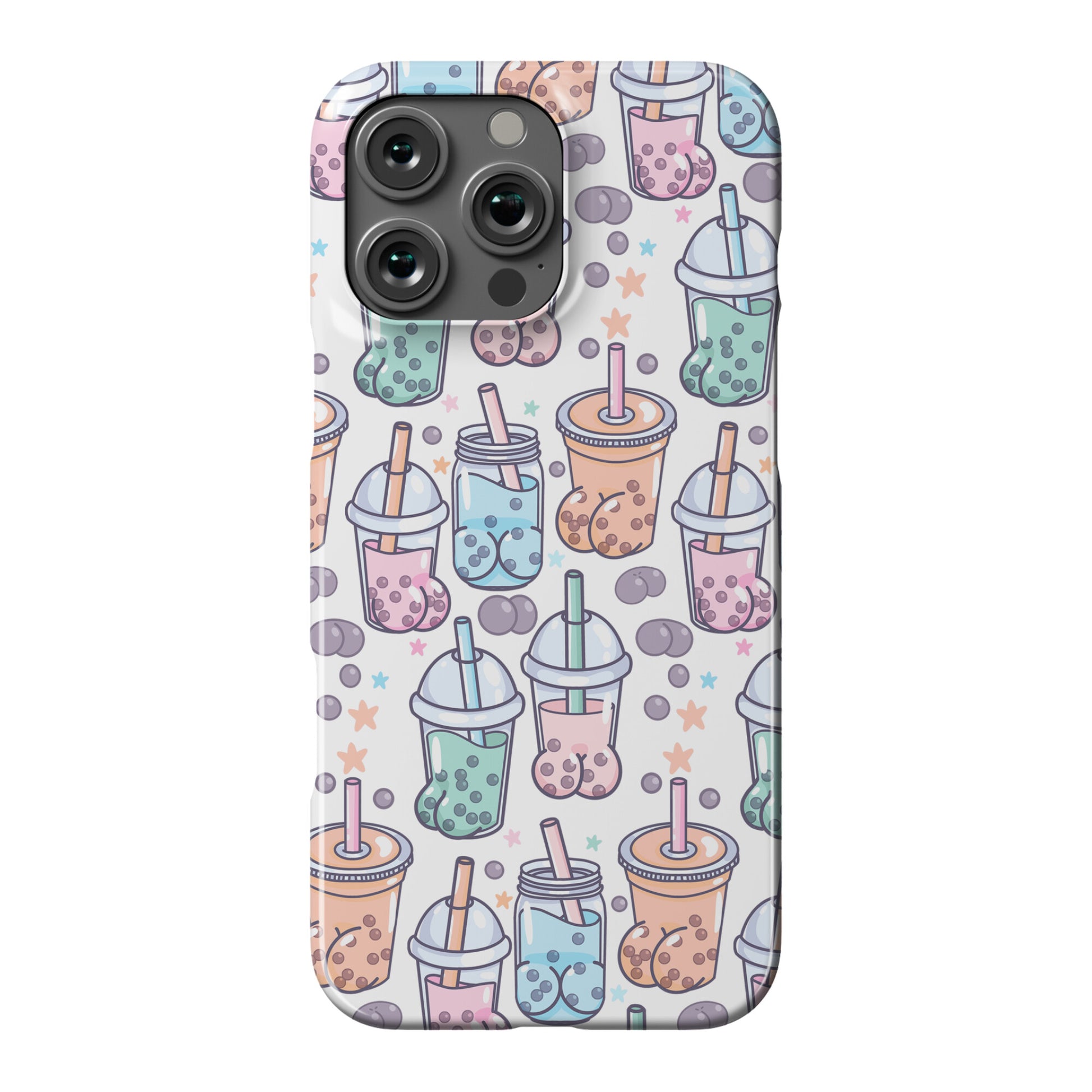 Boba Butts Pattern Phone Case