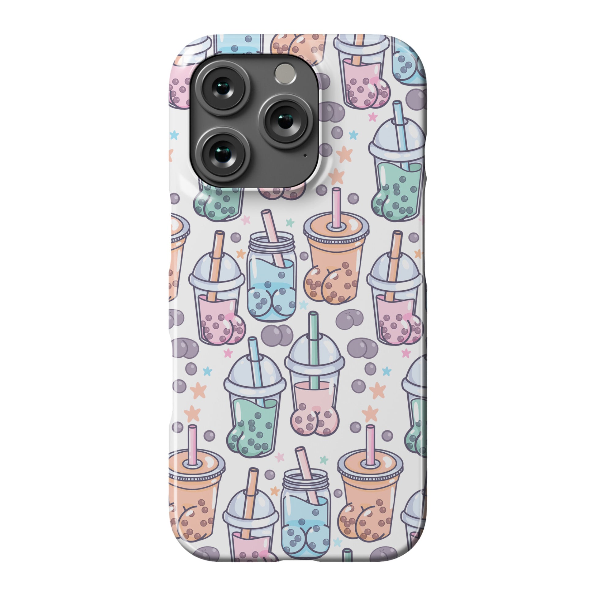 Boba Butts Pattern Phone Case