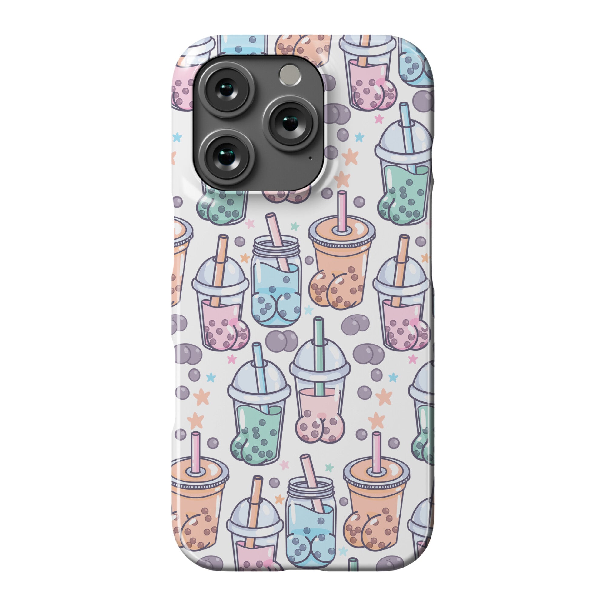 Boba Butts Pattern Phone Case