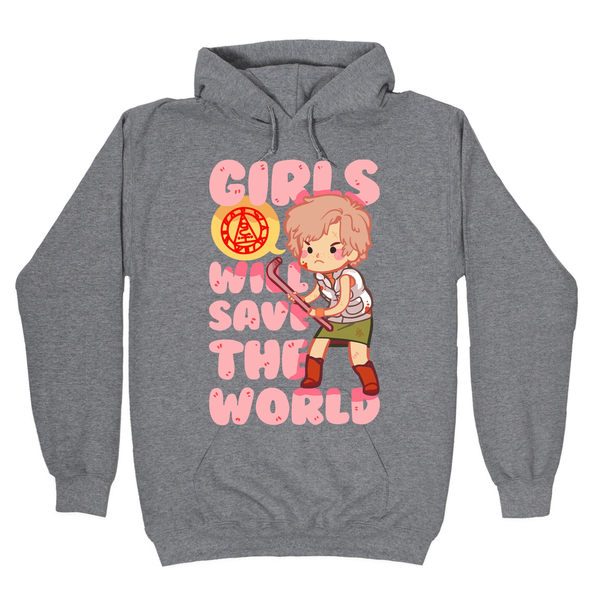 Girls Will Save The World Hoodie