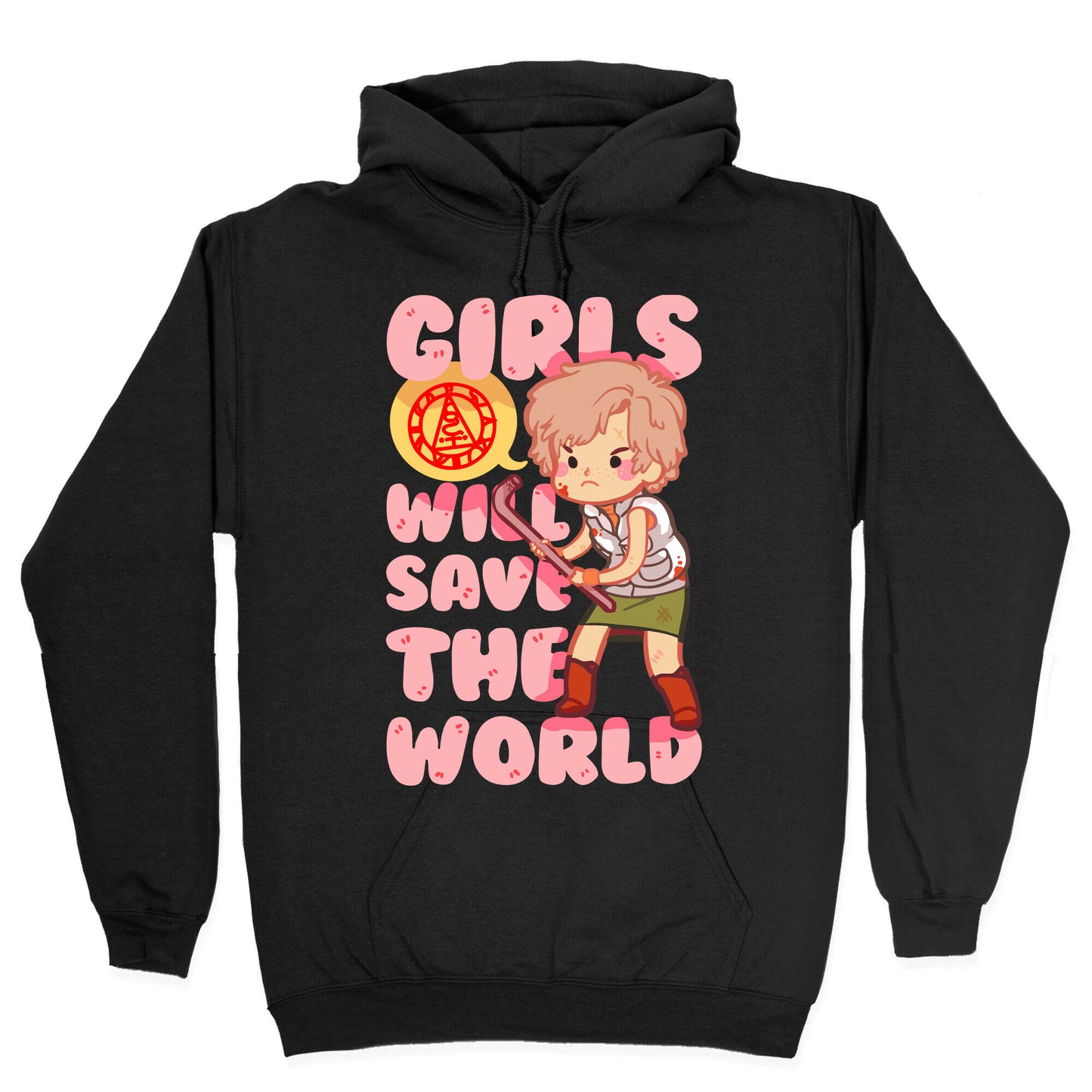 Girls Will Save The World Hoodie