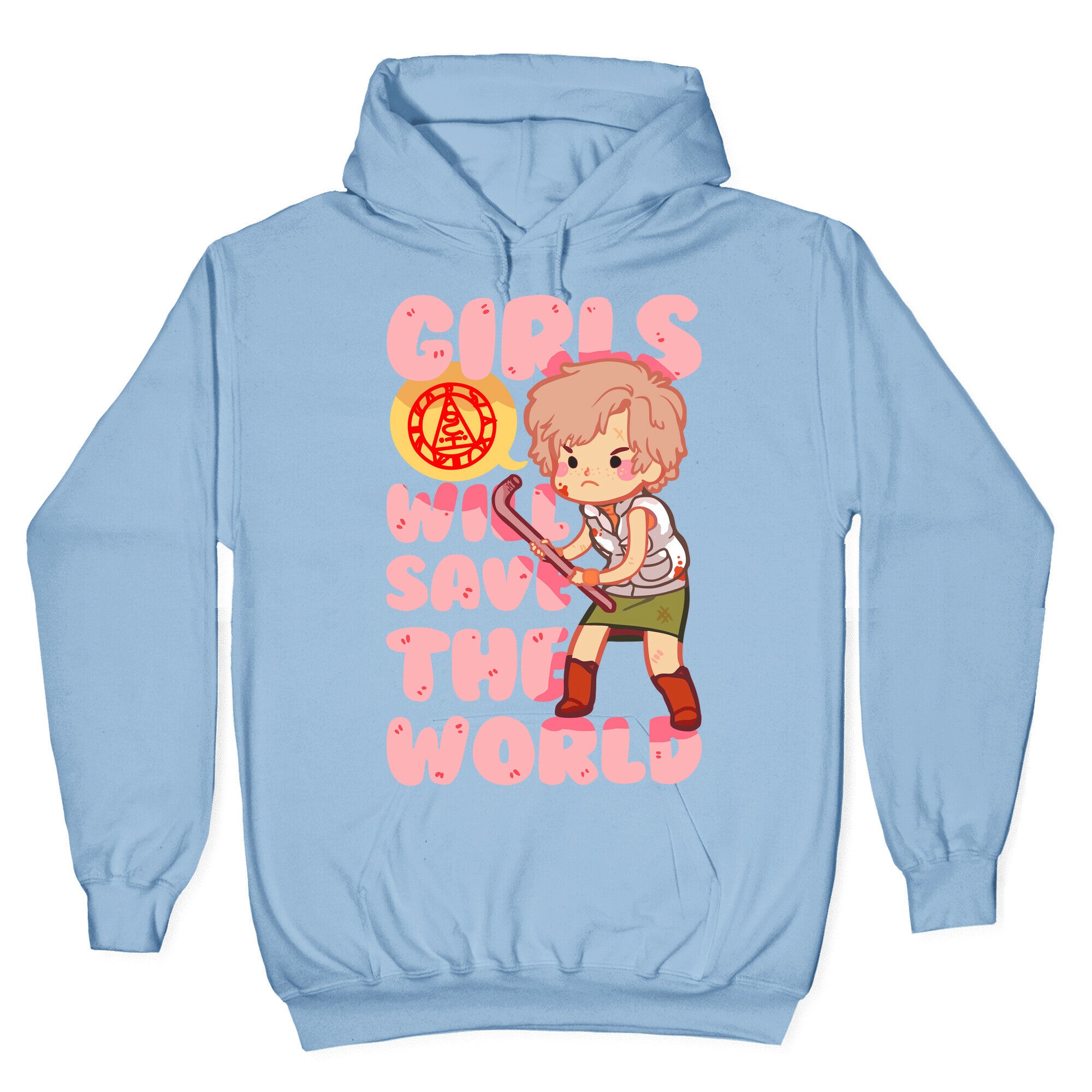 Girls Will Save The World Hoodie