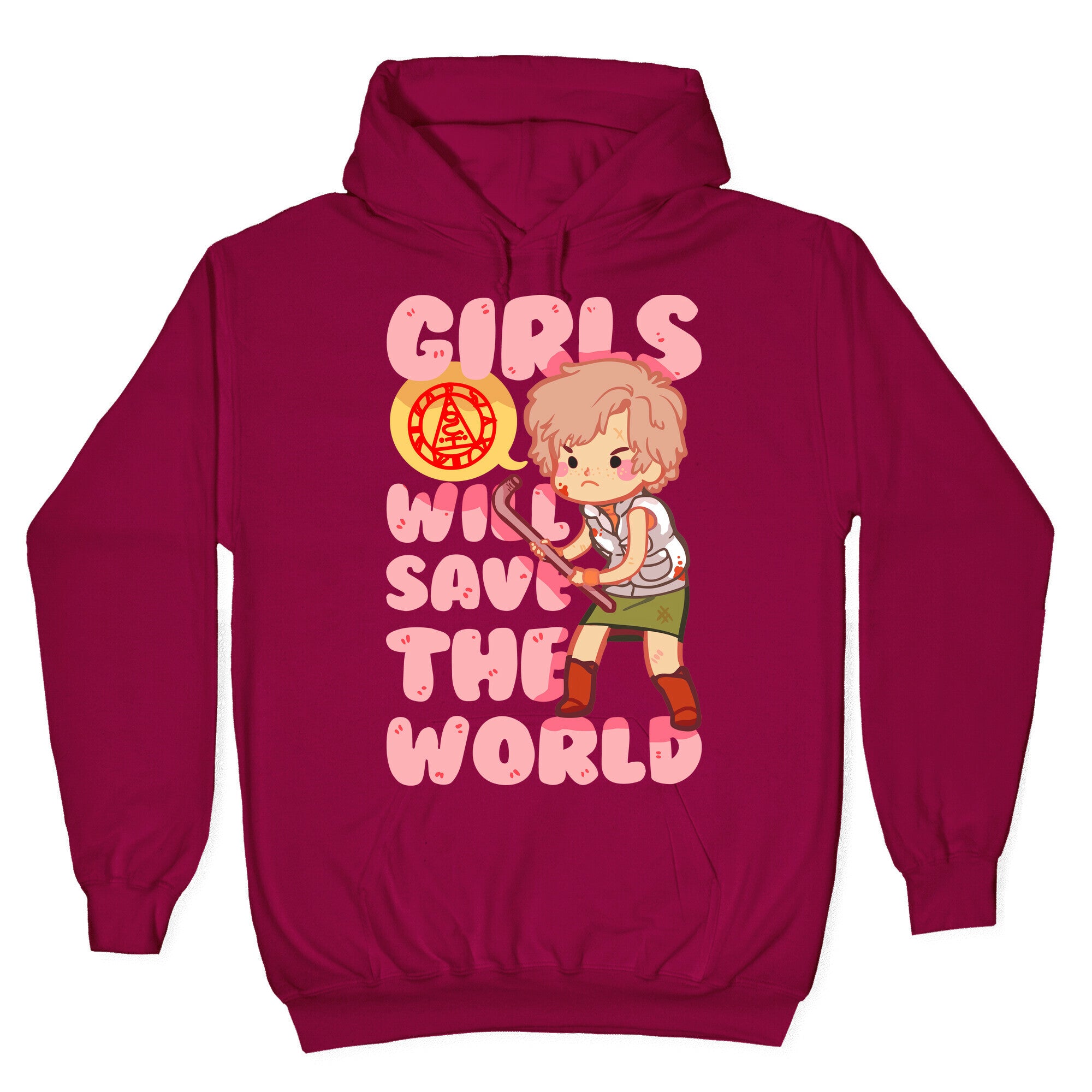 Girls Will Save The World Hoodie