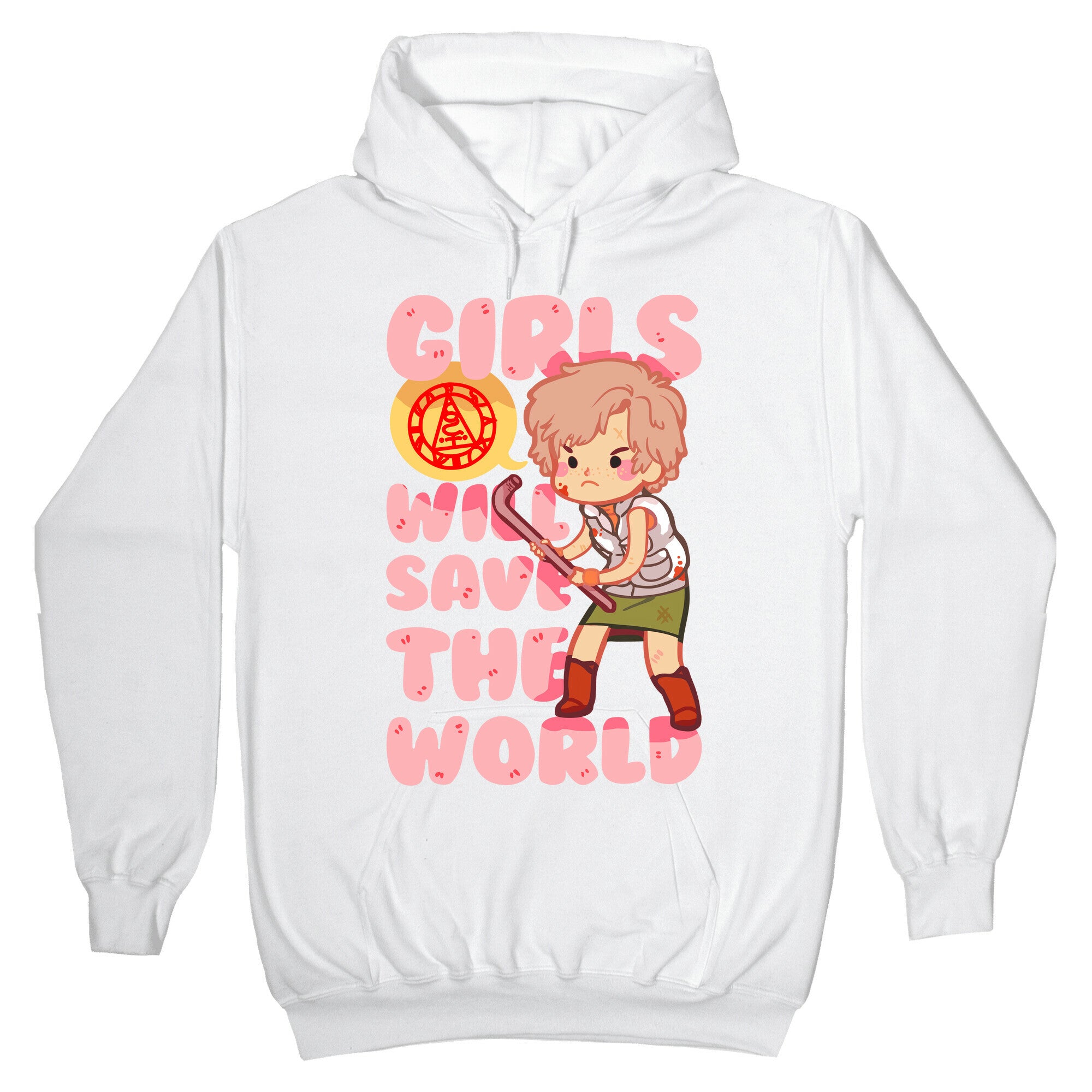 Girls Will Save The World Hoodie