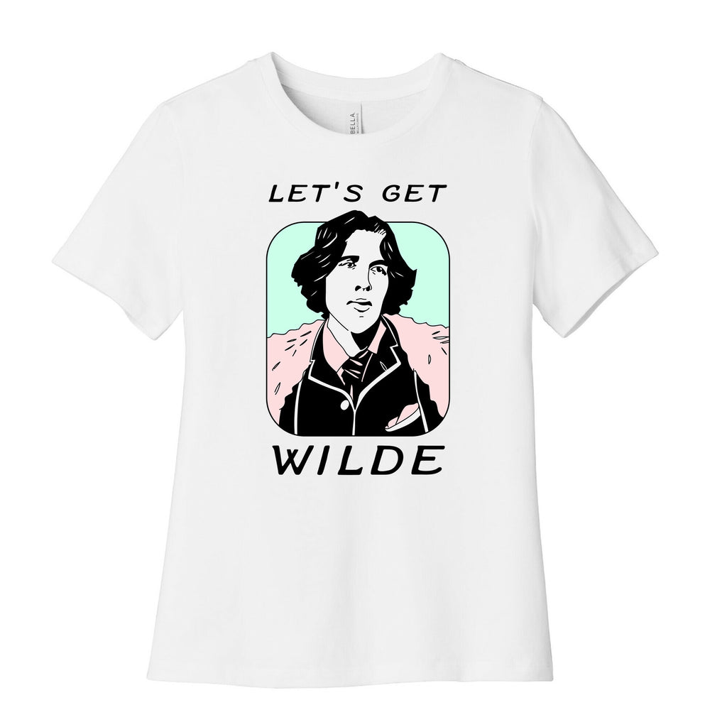 Let's Get Wilde (Oscar Wilde) Women's Cotton Tee