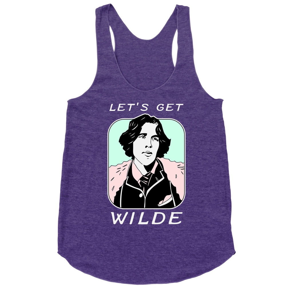 Let's Get Wilde (Oscar Wilde) Racerback Tank