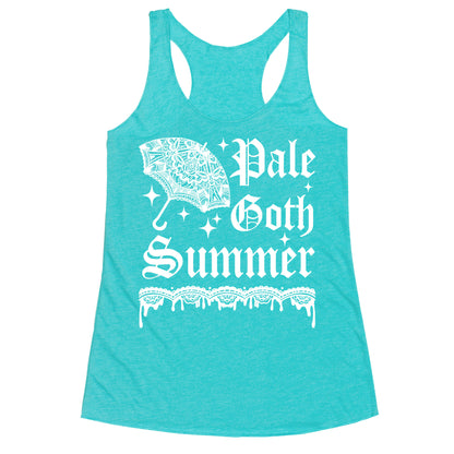 Pale Goth Summer Racerback Tank