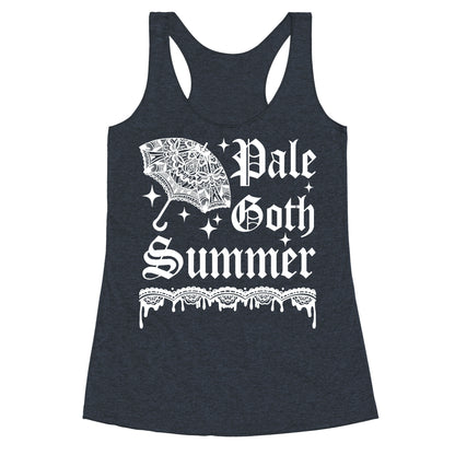 Pale Goth Summer Racerback Tank