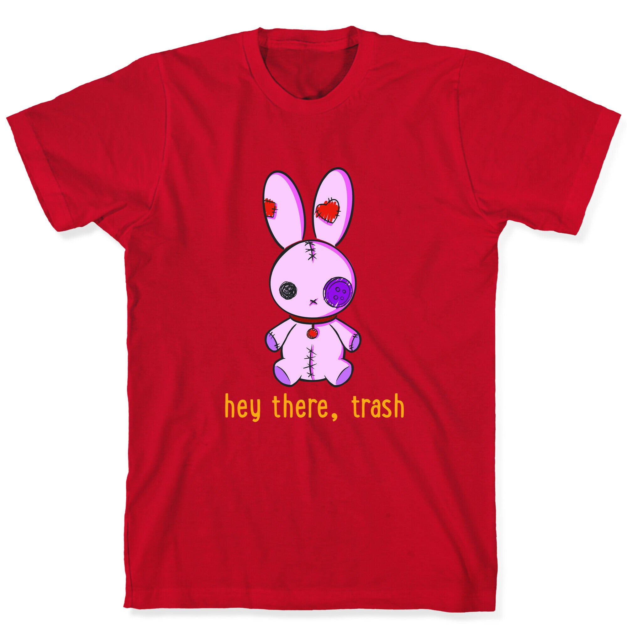Creepy Cute Rag Bunny  T-Shirt