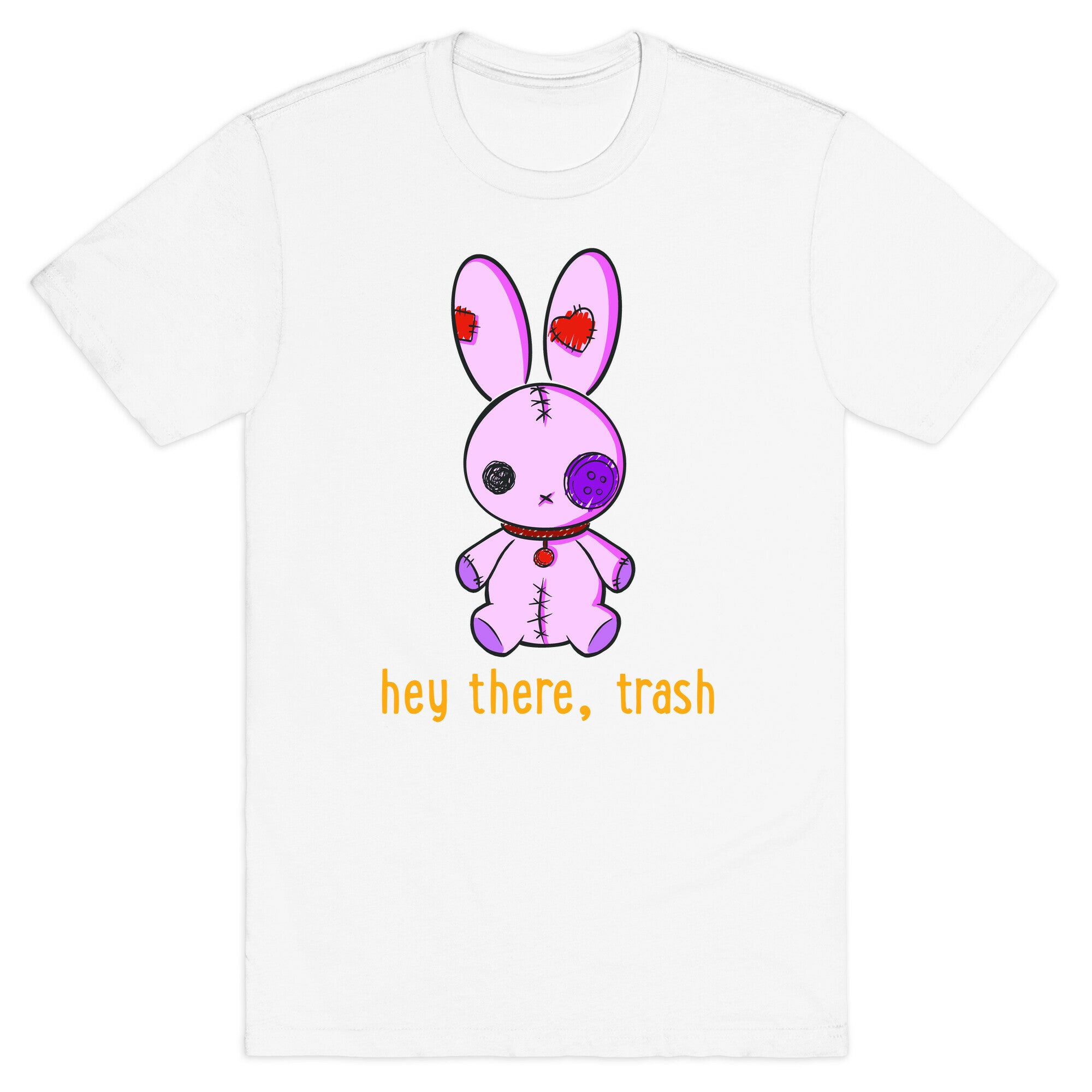 Creepy Cute Rag Bunny  T-Shirt
