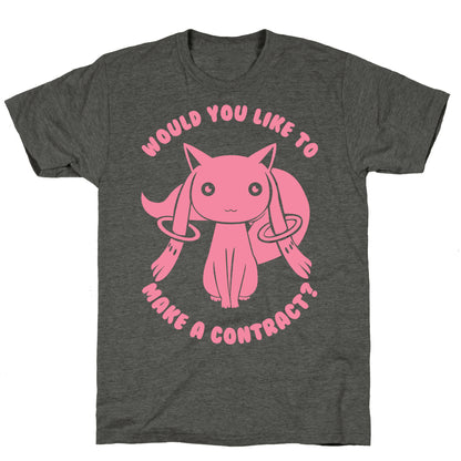 Would You Like To Make A Contract? Unisex Triblend Tee