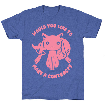 Would You Like To Make A Contract? Unisex Triblend Tee