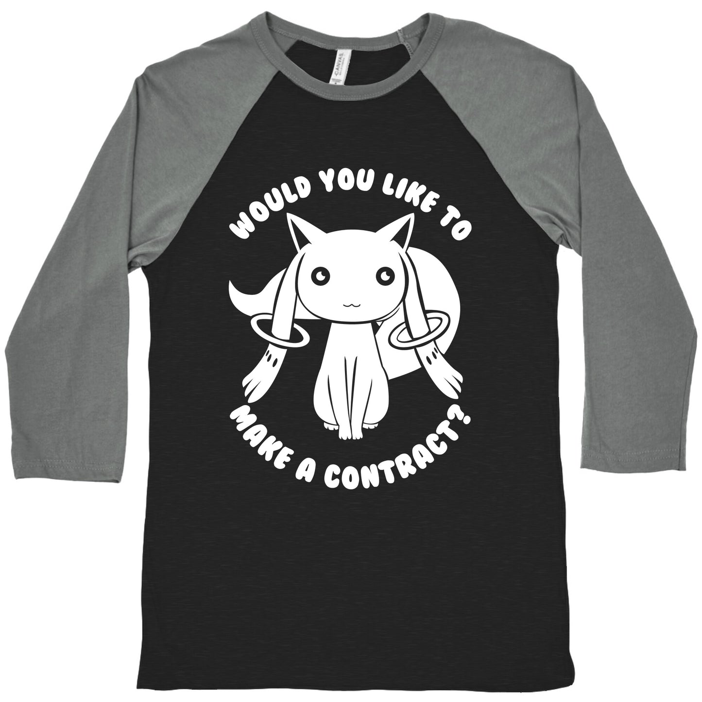 Would You Like To Make A Contract? Baseball Tee