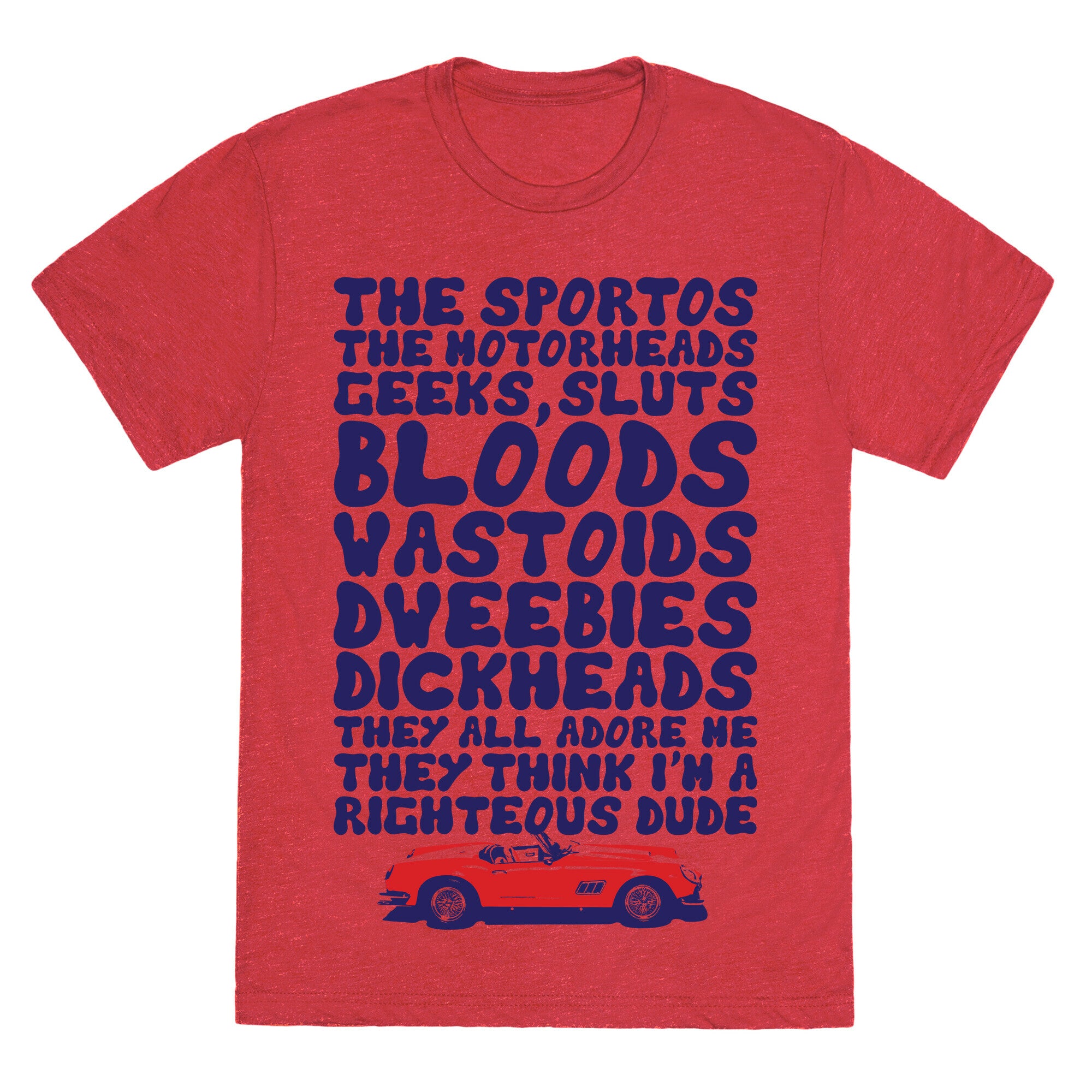Righteous Dude Unisex Triblend Tee