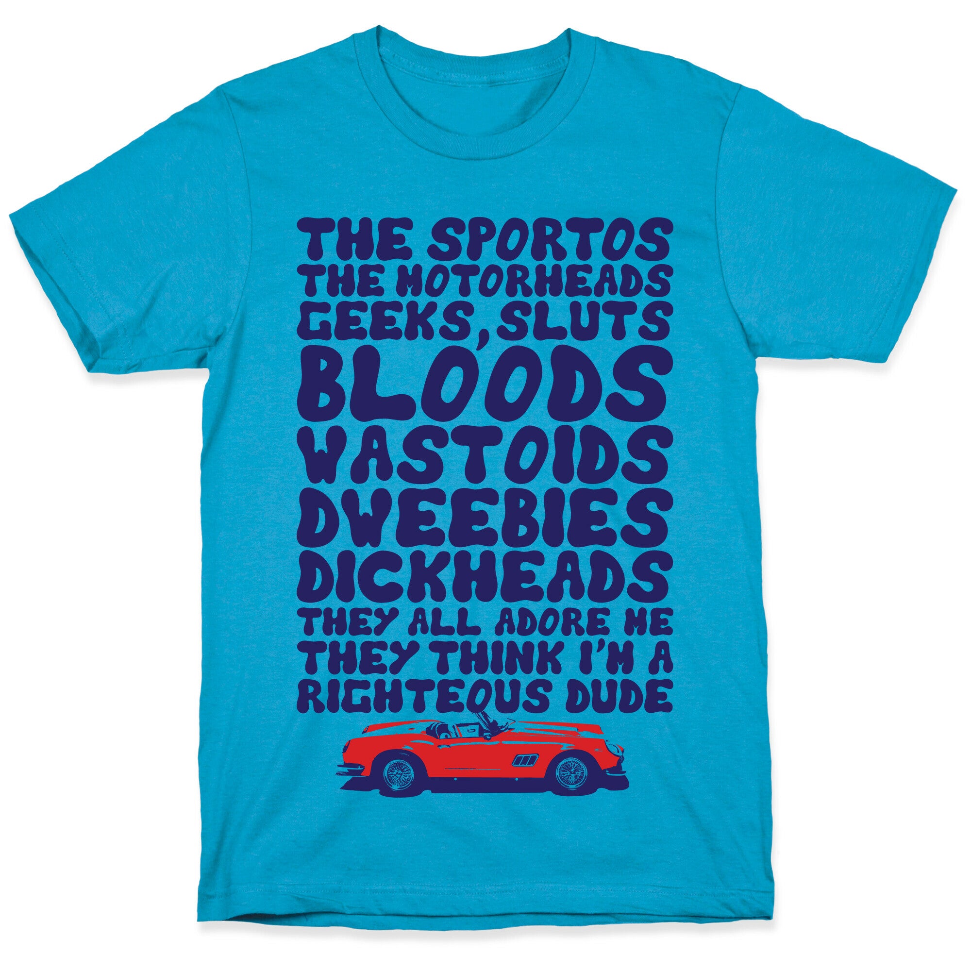Righteous Dude Unisex Triblend Tee