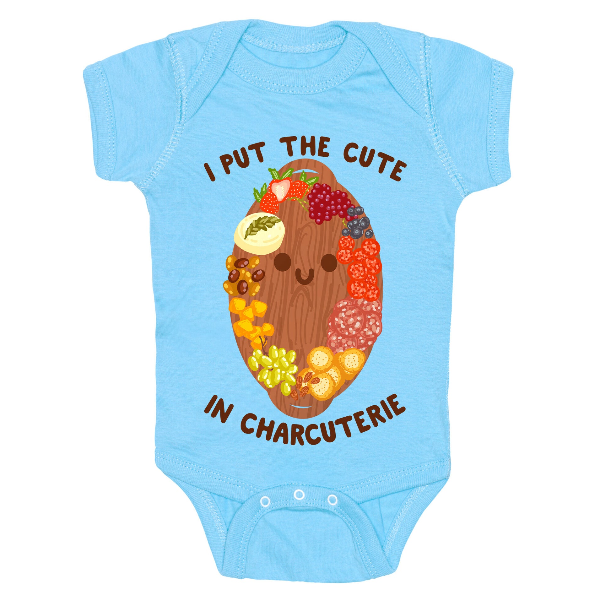 I Put the Cute In Charcuterie Baby One Piece