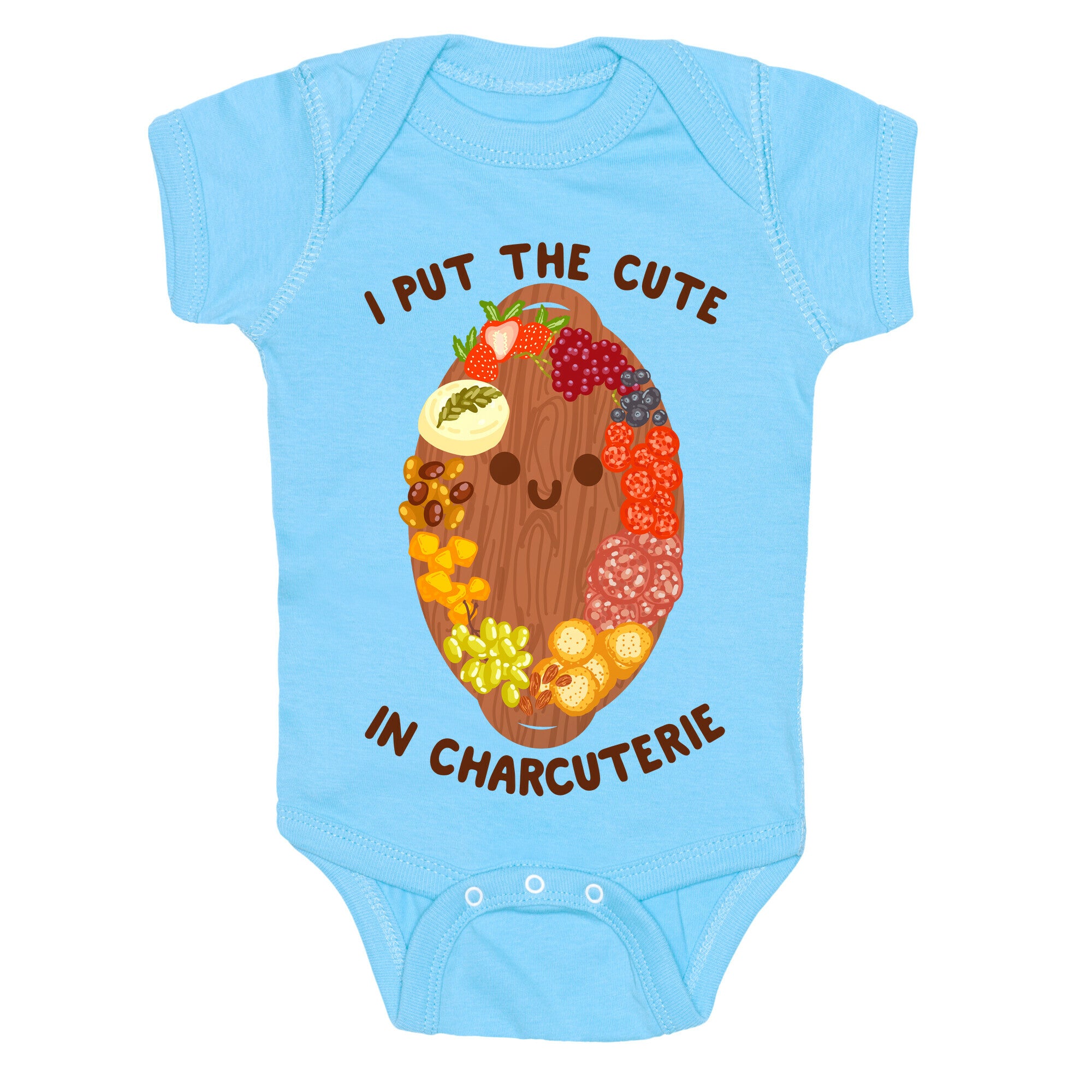I Put the Cute In Charcuterie Baby One Piece
