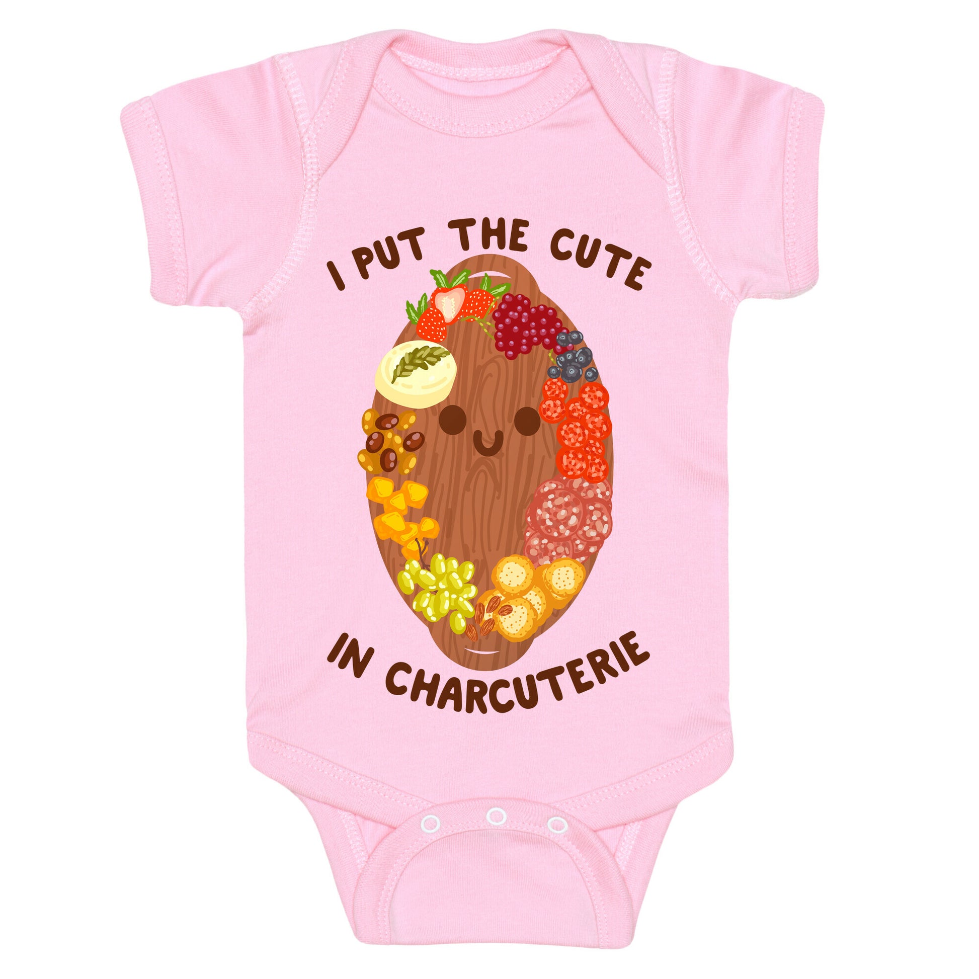 I Put the Cute In Charcuterie Baby One Piece
