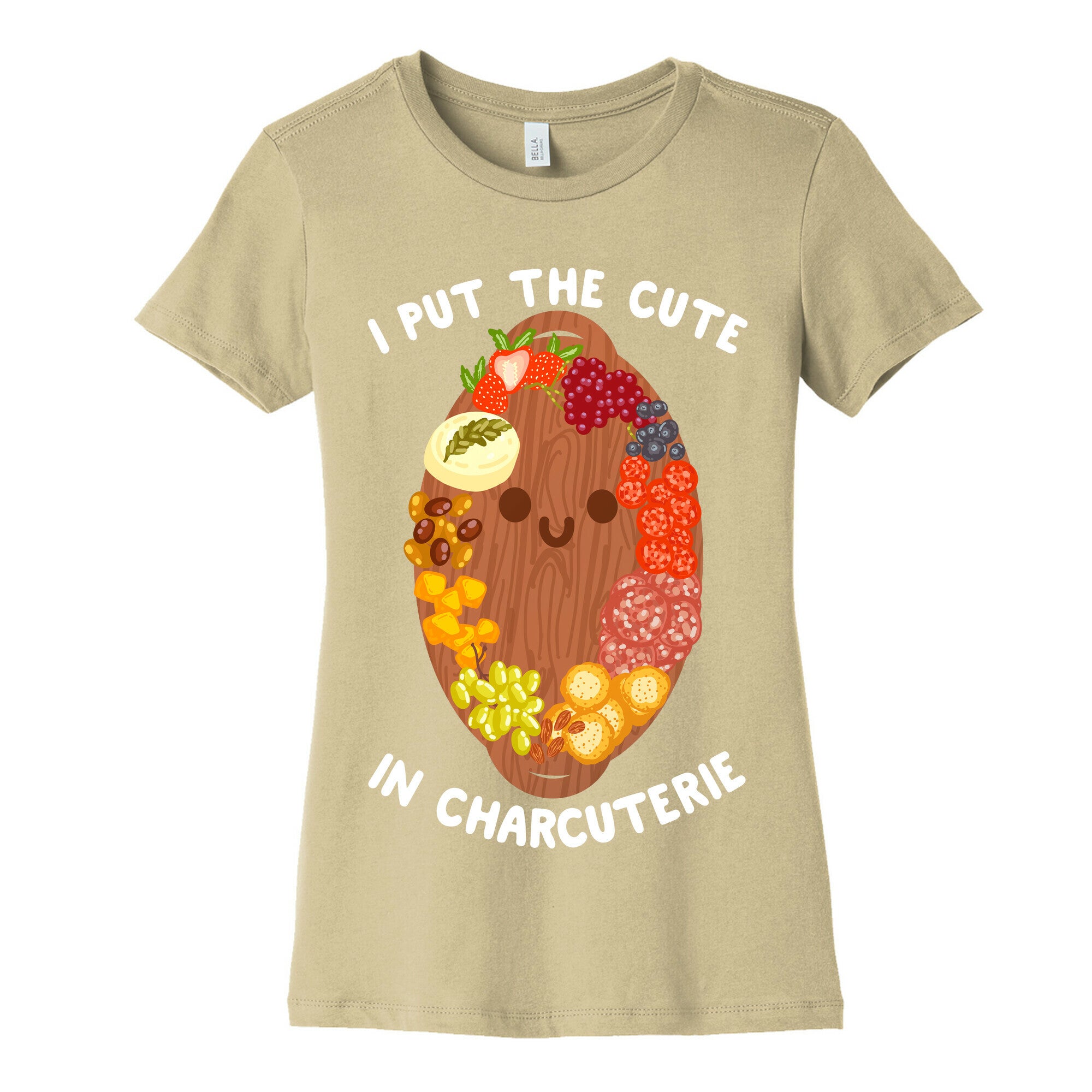 I Put the Cute In Charcuterie Women's Cotton Tee