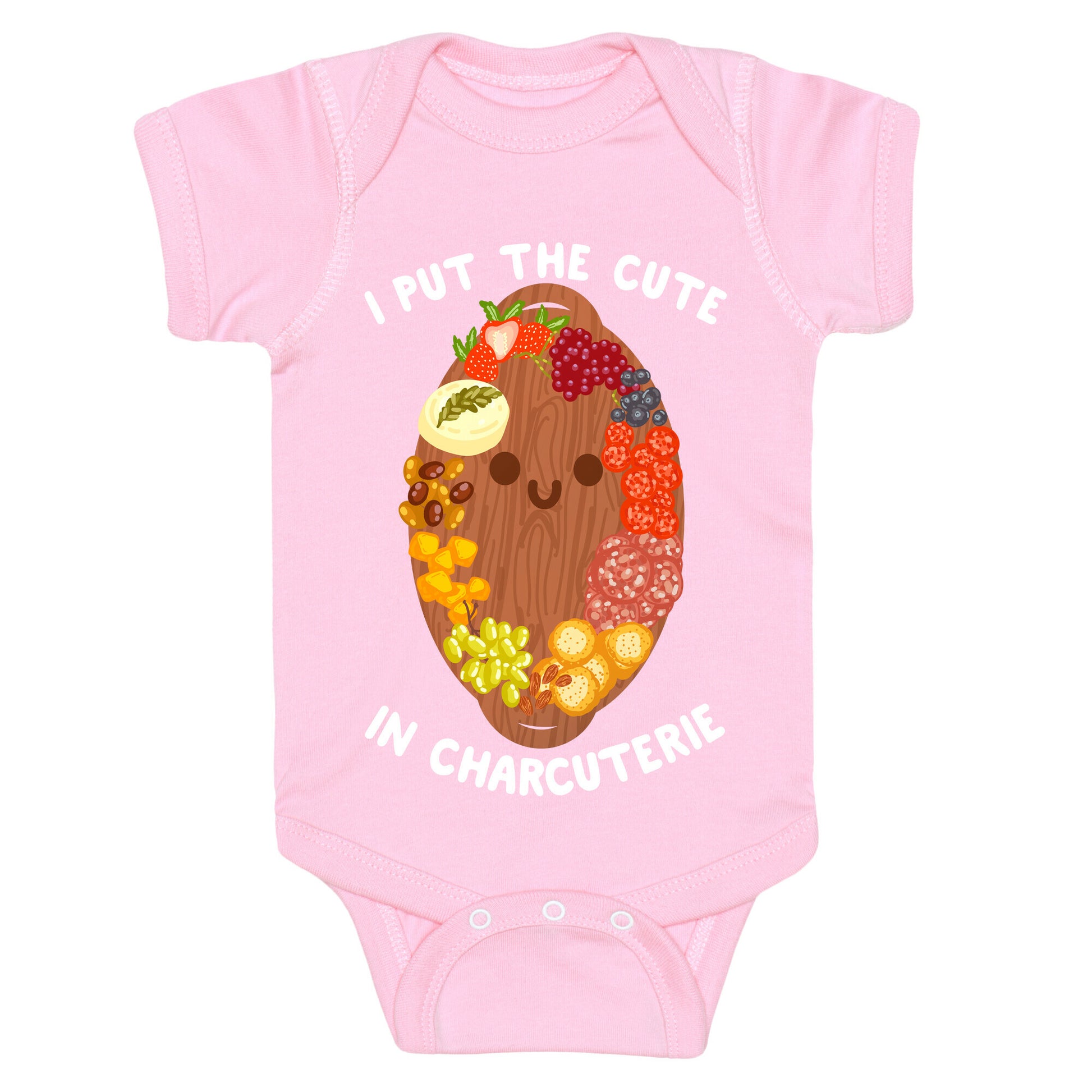 I Put the Cute In Charcuterie Baby One Piece