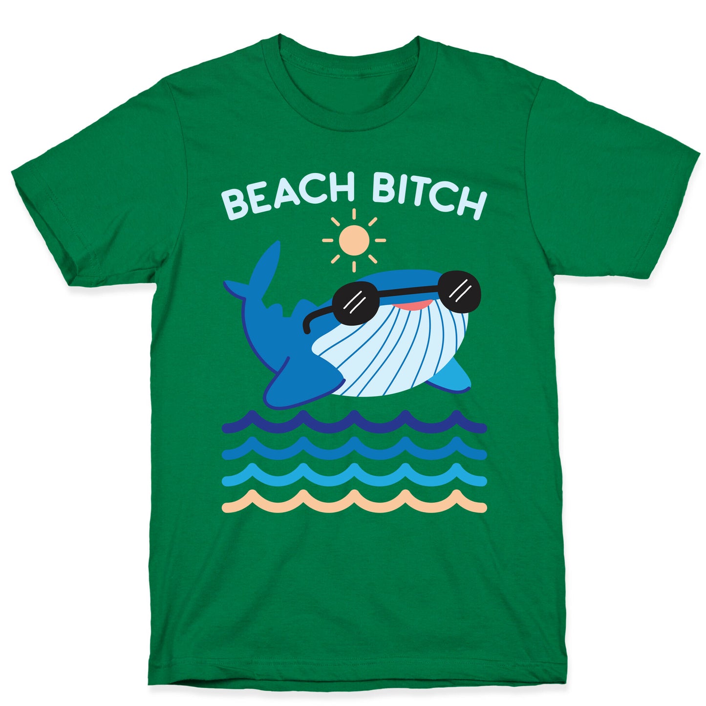 Beach Bitch Whale T-Shirt
