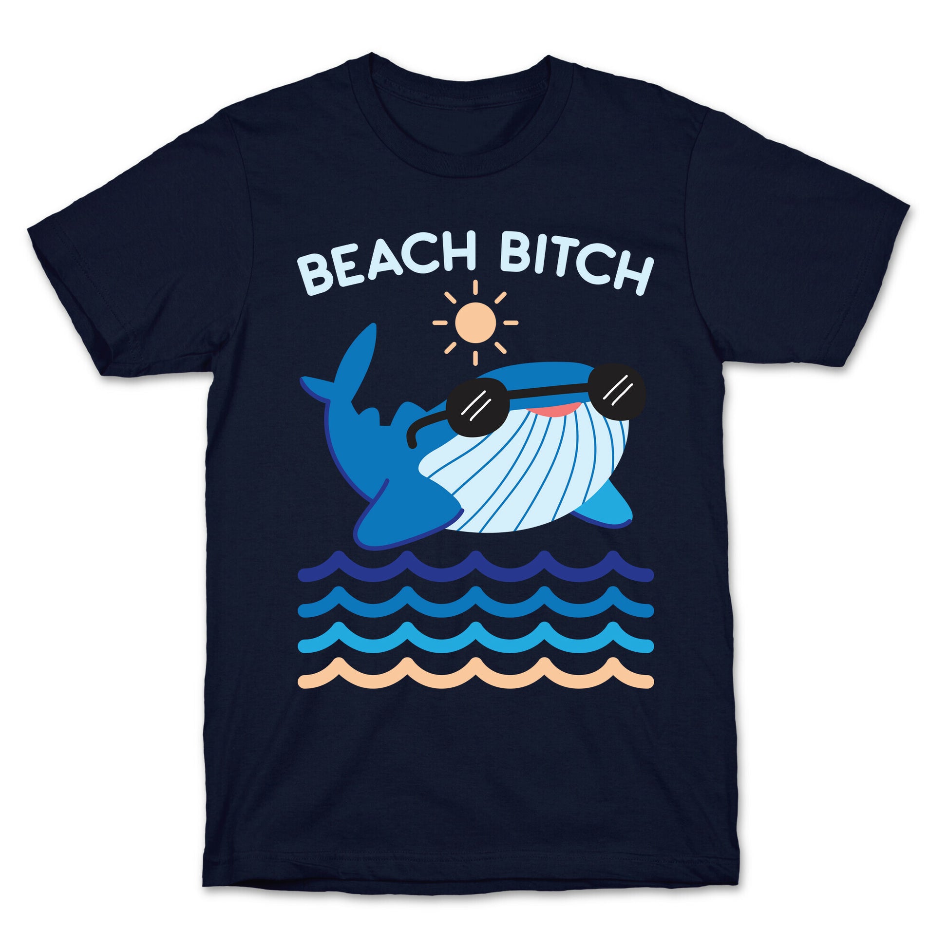 Beach Bitch Whale T-Shirt