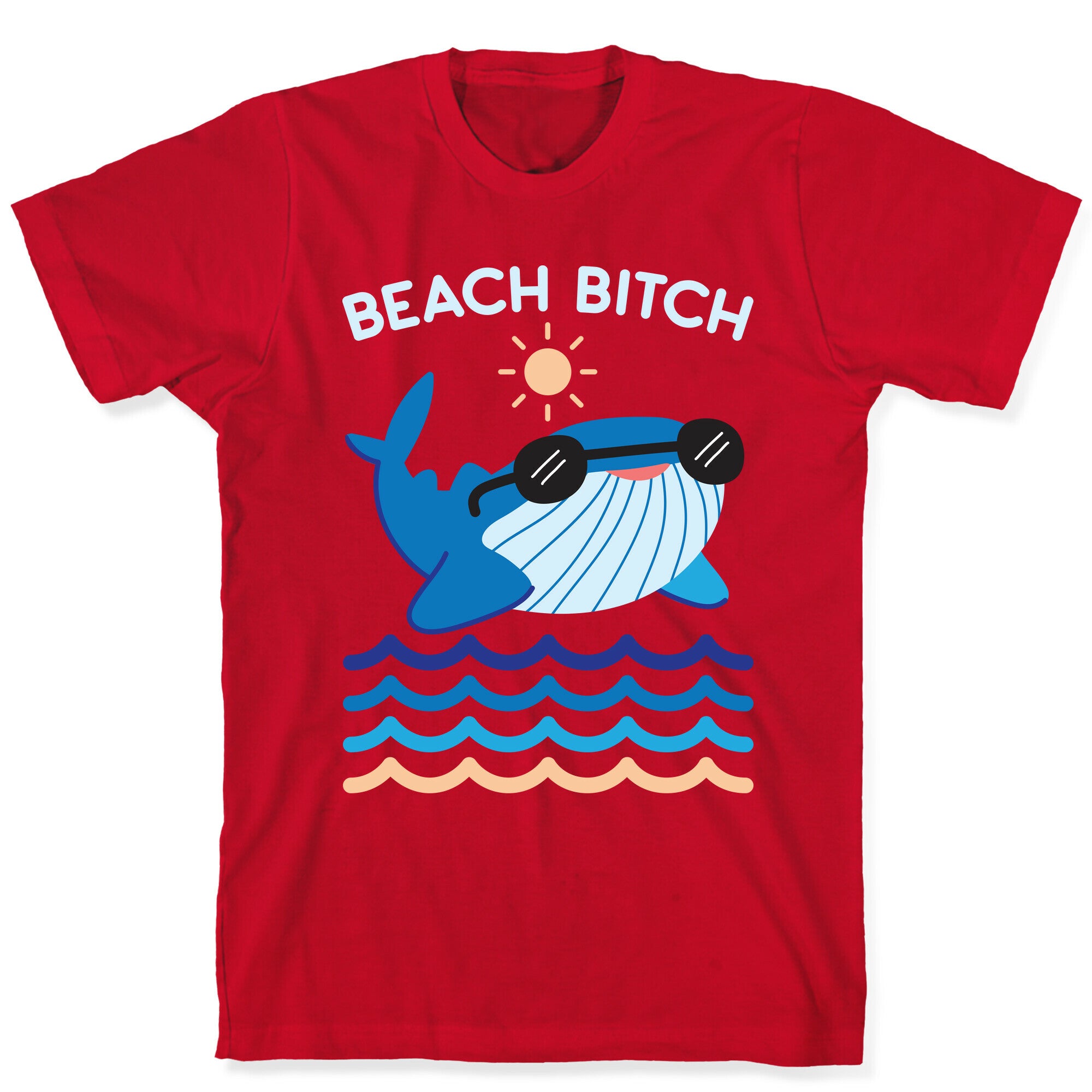 Beach Bitch Whale T-Shirt