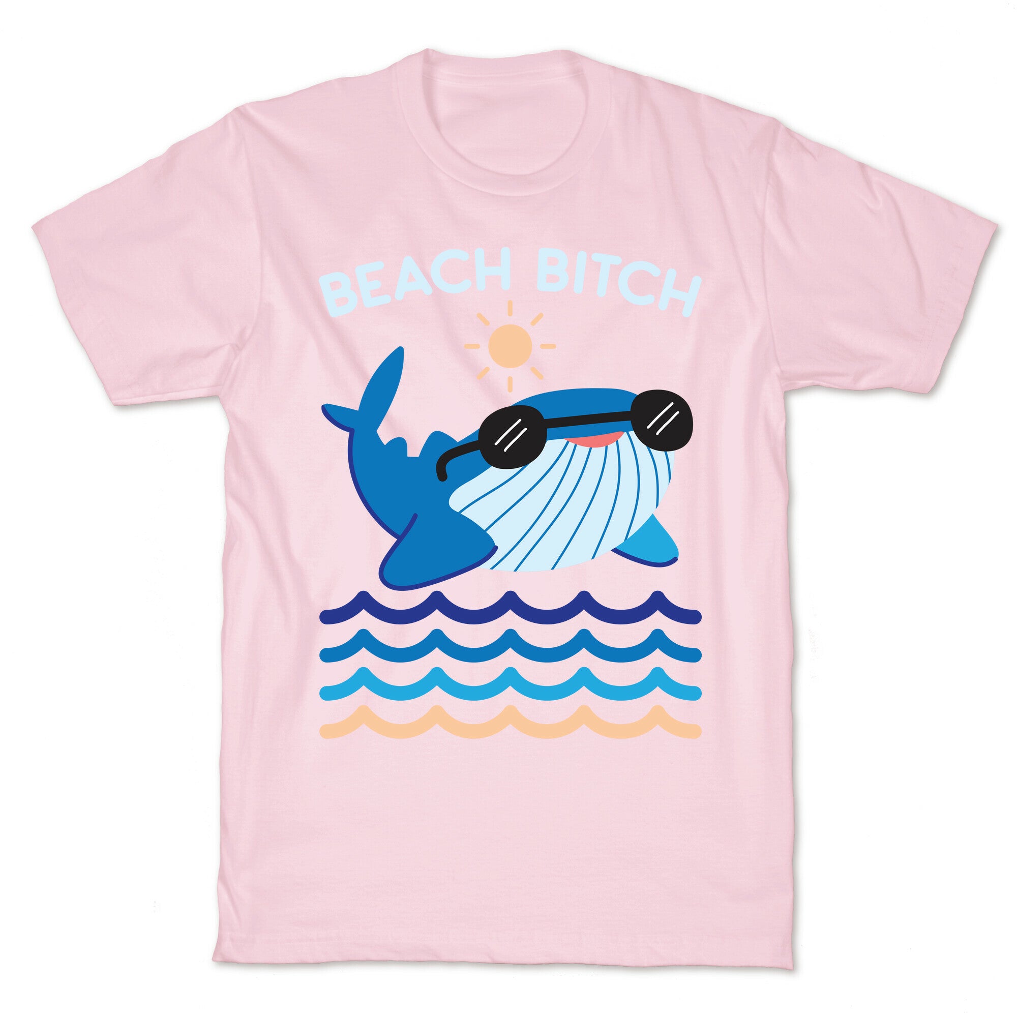 Beach Bitch Whale T-Shirt
