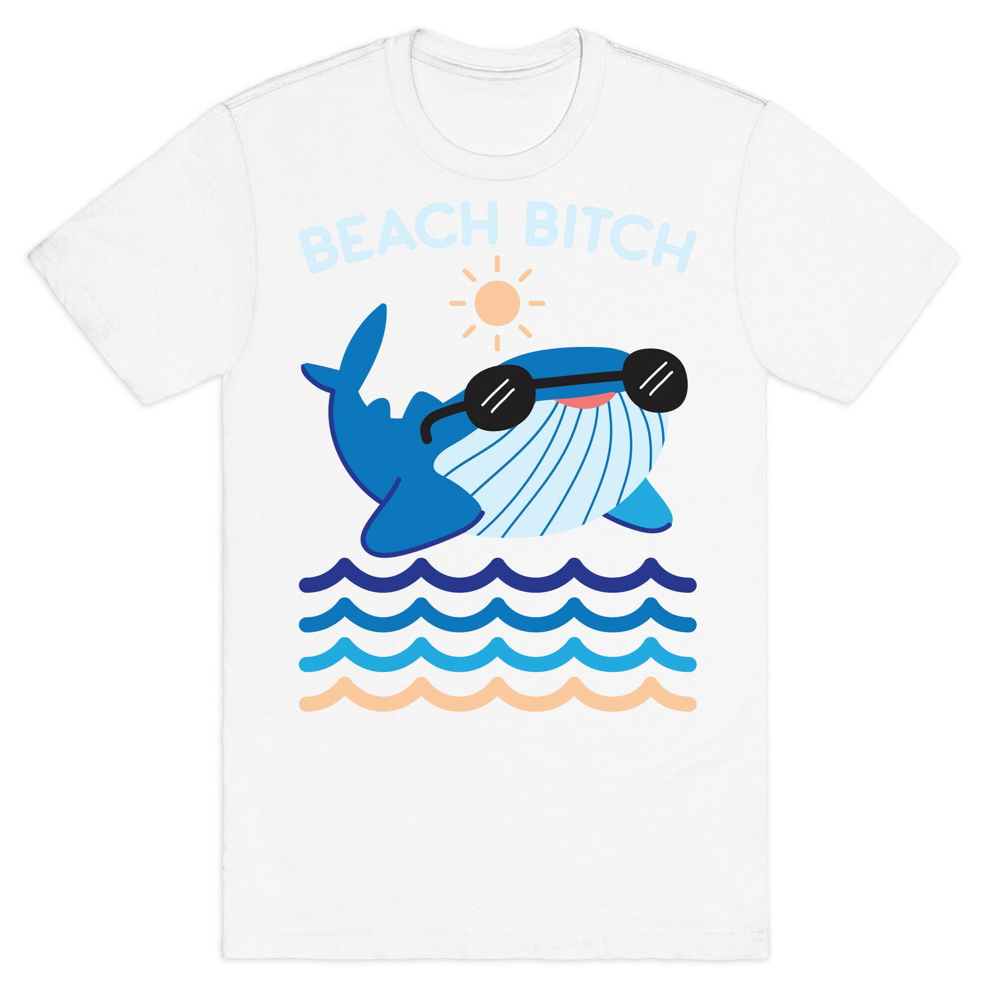 Beach Bitch Whale T-Shirt