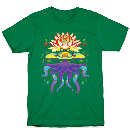 Psychedelic Lily Frog T-Shirt