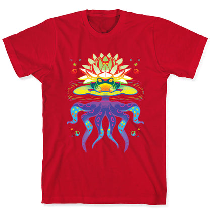 Psychedelic Lily Frog T-Shirt