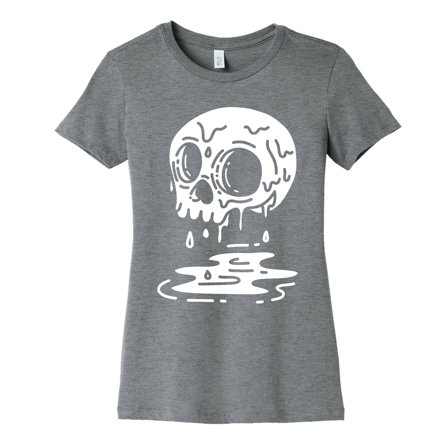 Melting Skull Women's Cotton Tee