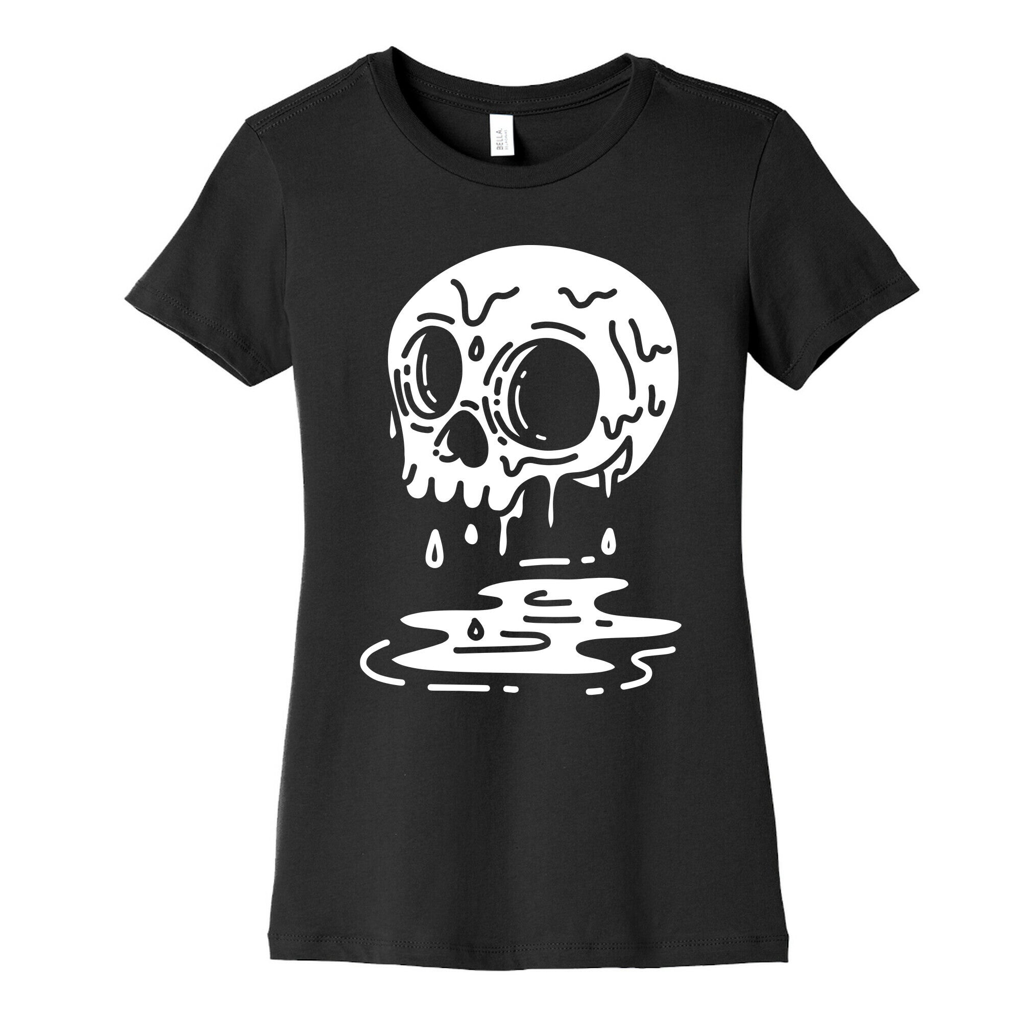 Melting Skull Women's Cotton Tee