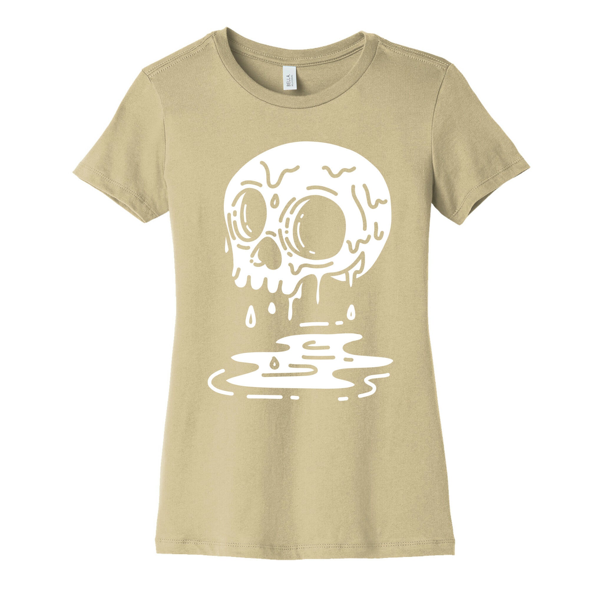 Melting Skull Women's Cotton Tee