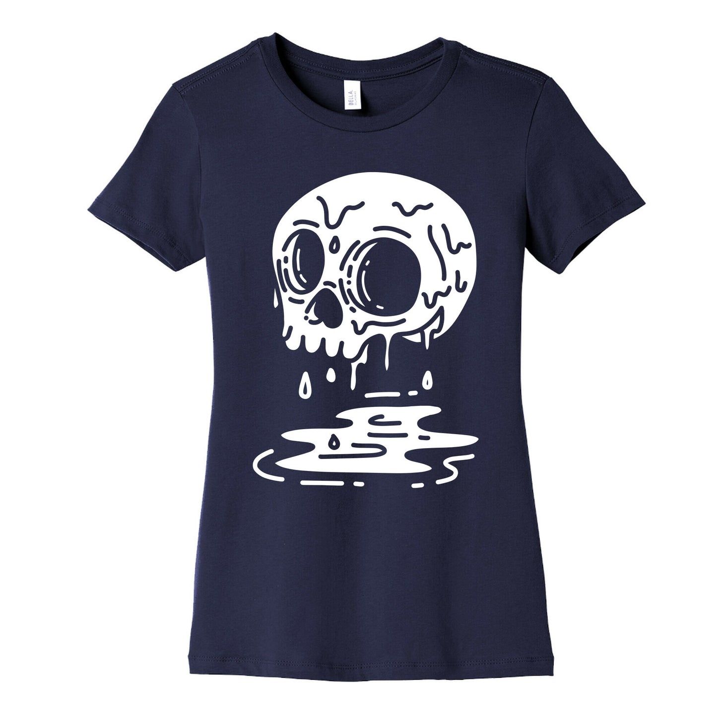 Melting Skull Women's Cotton Tee