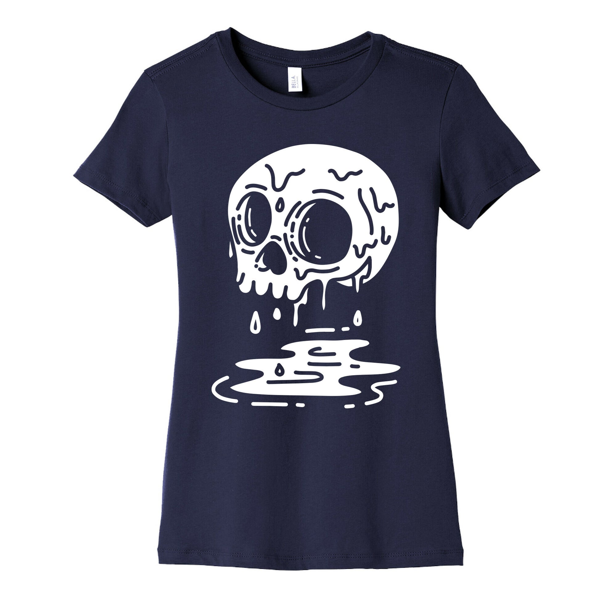 Melting Skull Women's Cotton Tee