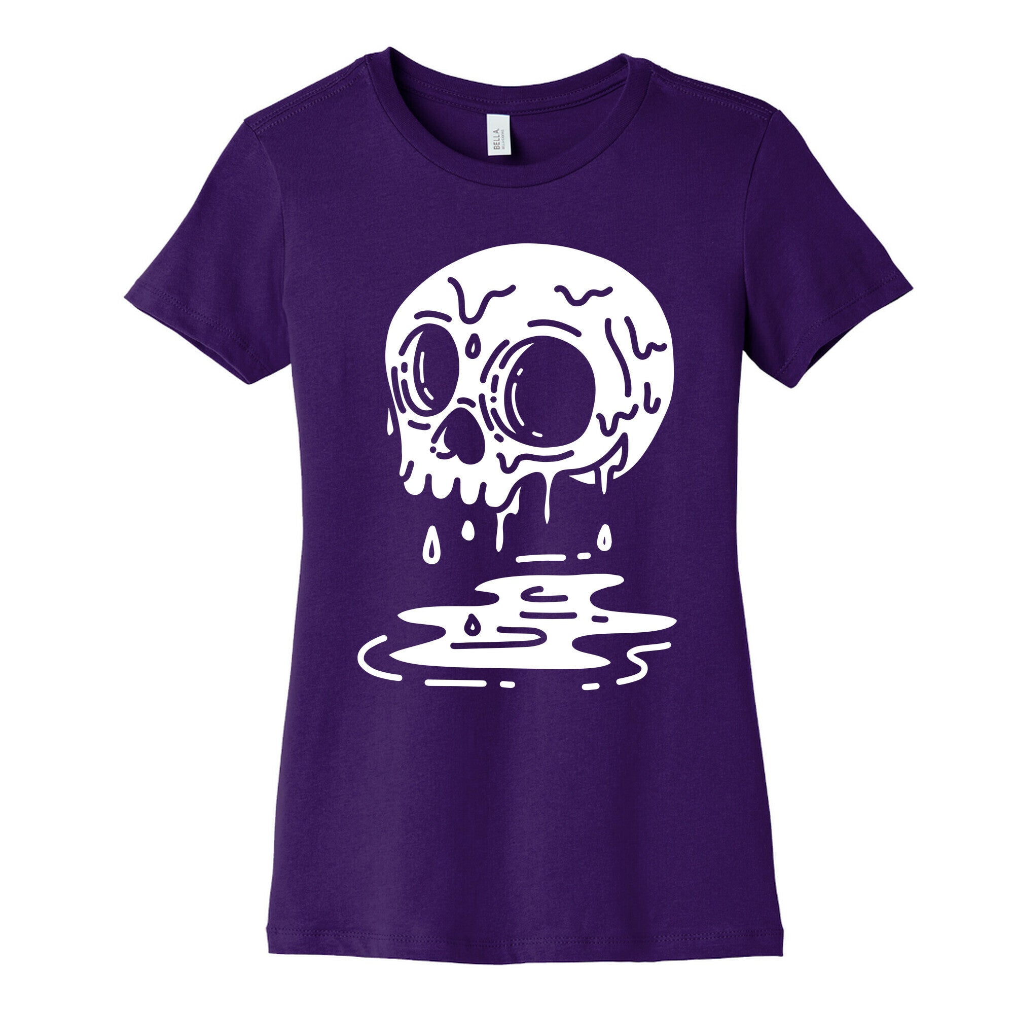 Melting Skull Women's Cotton Tee