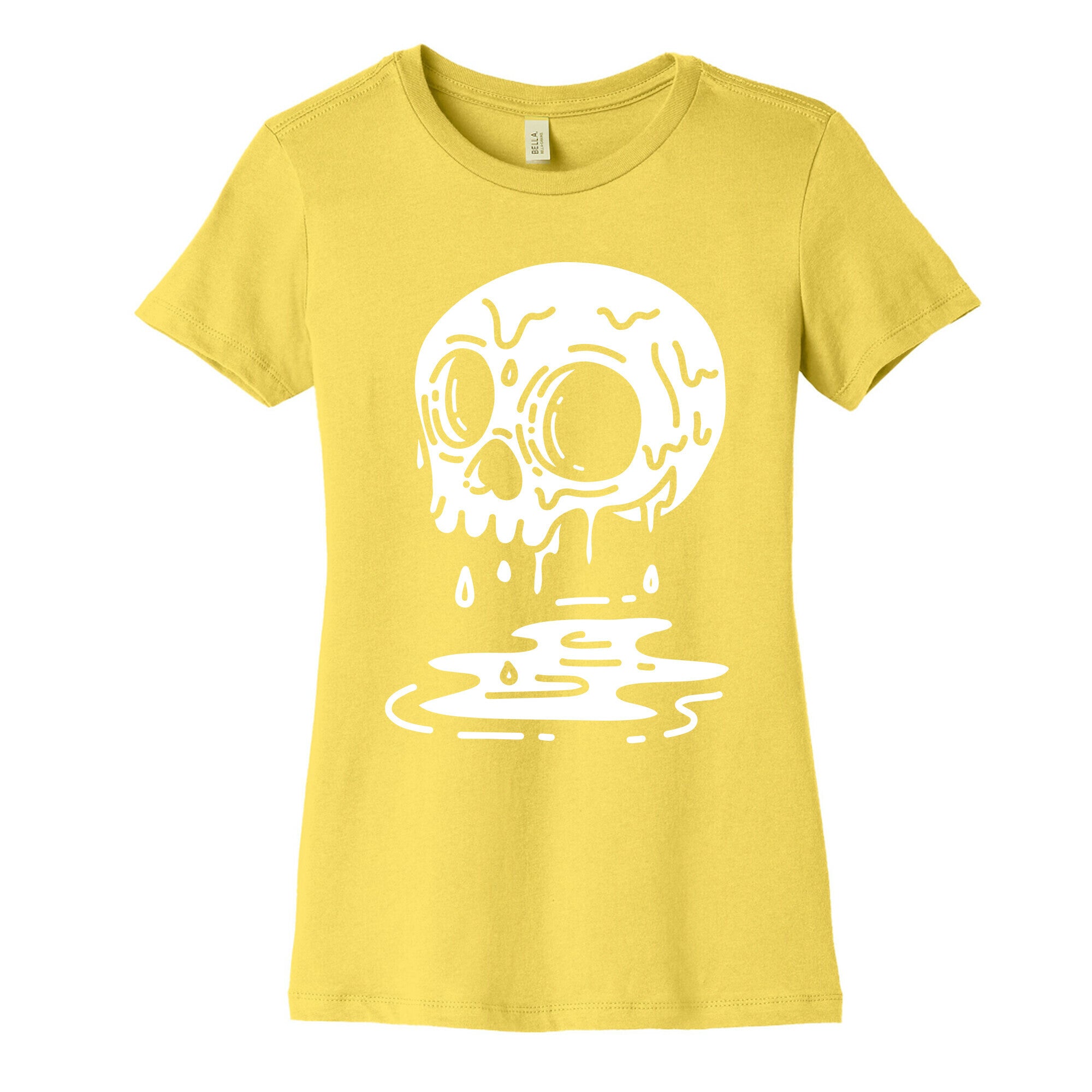 Melting Skull Women's Cotton Tee