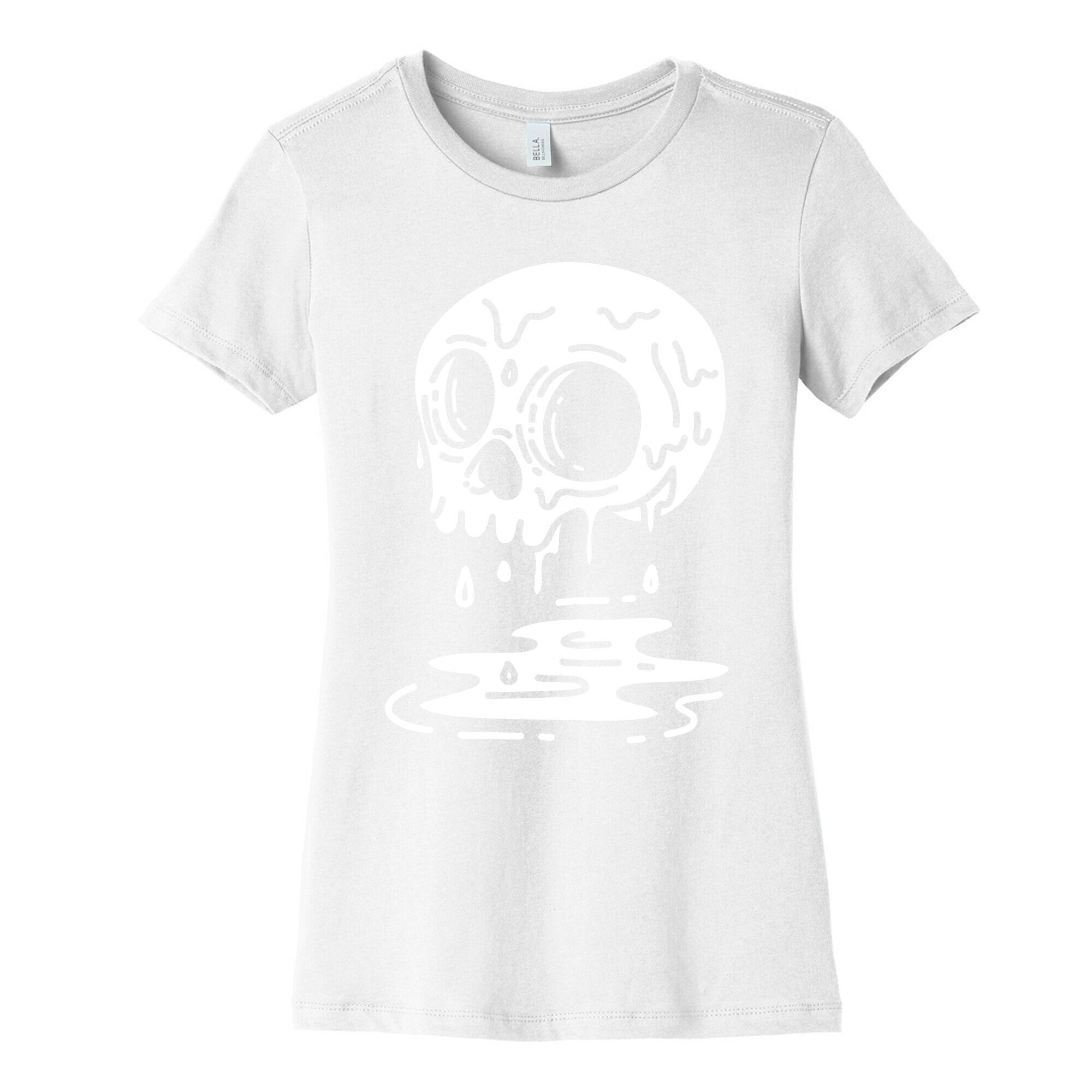 Melting Skull Women's Cotton Tee