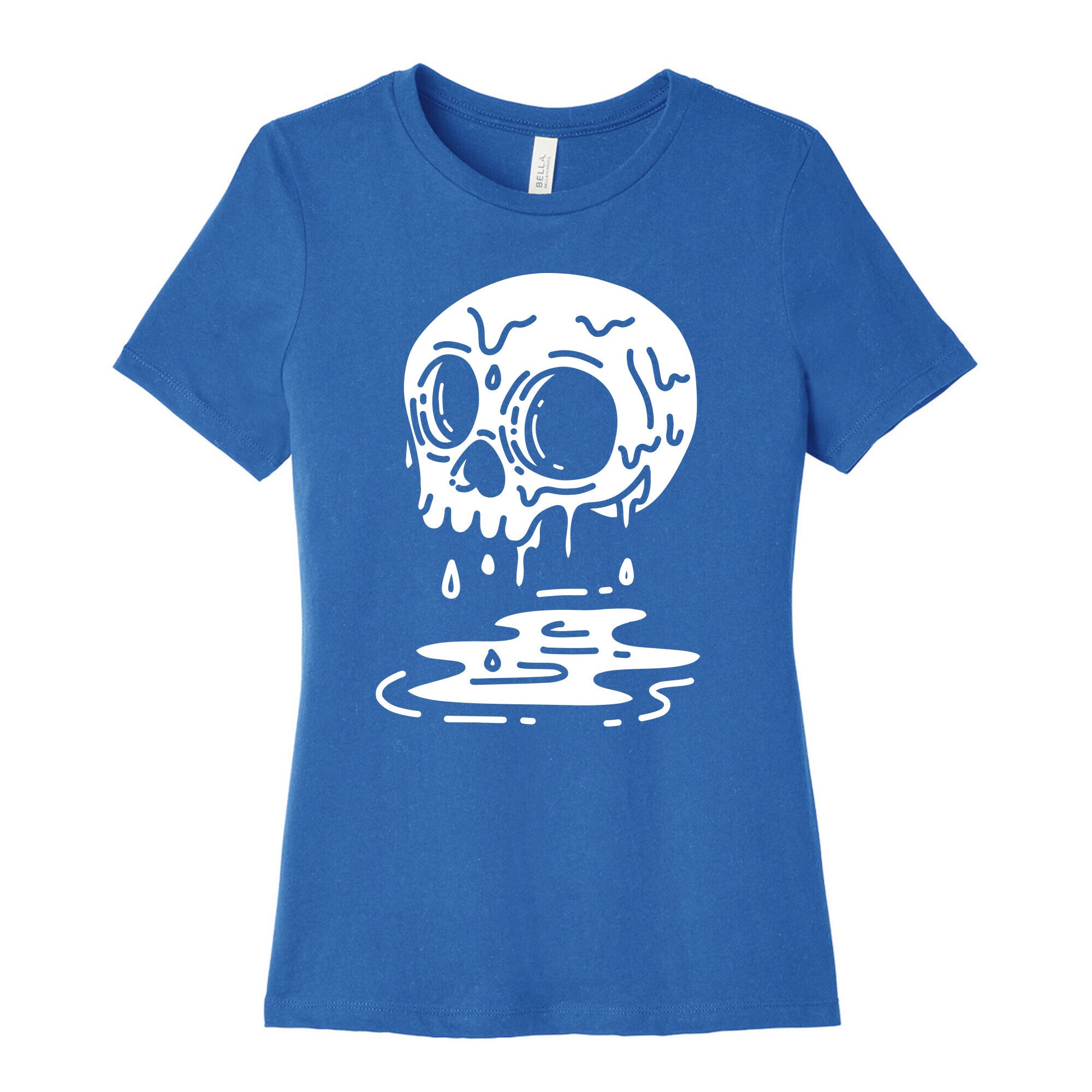 Melting Skull Women's Cotton Tee