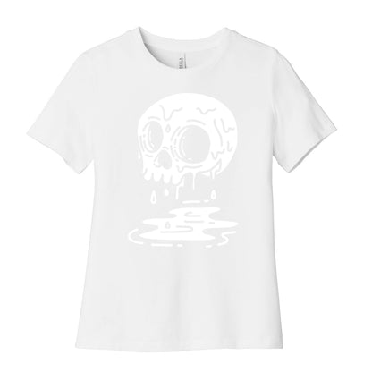 Melting Skull Women's Cotton Tee