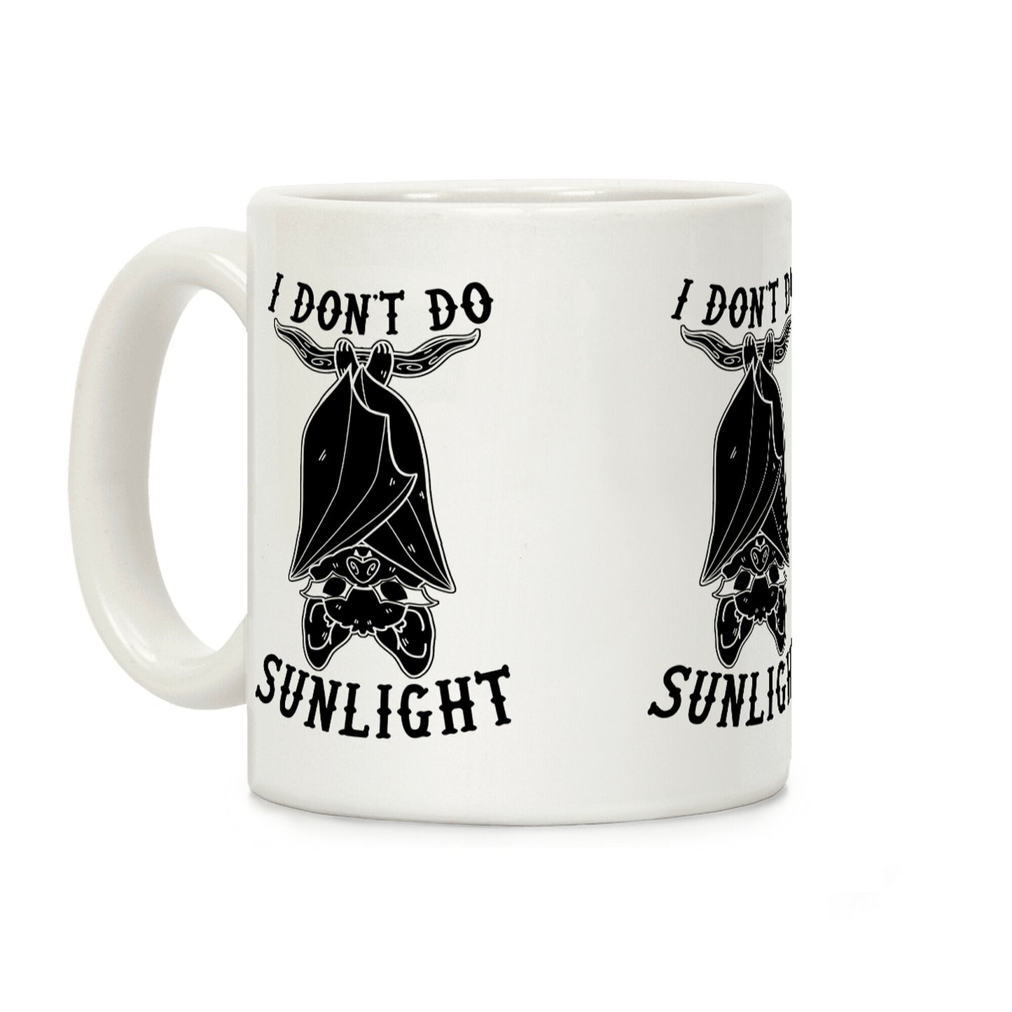I Don't Do Sunlight Bat Coffee Mug
