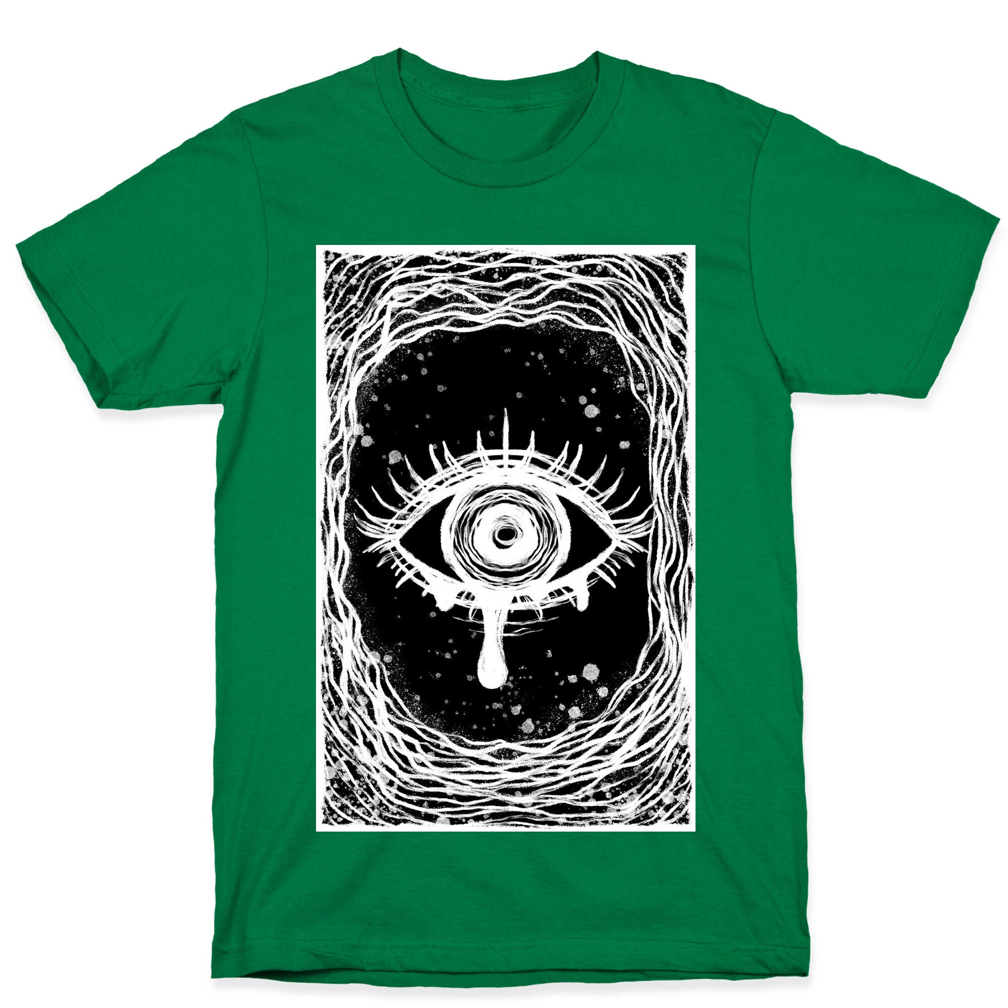 Trippy Eye Inverted T-Shirt