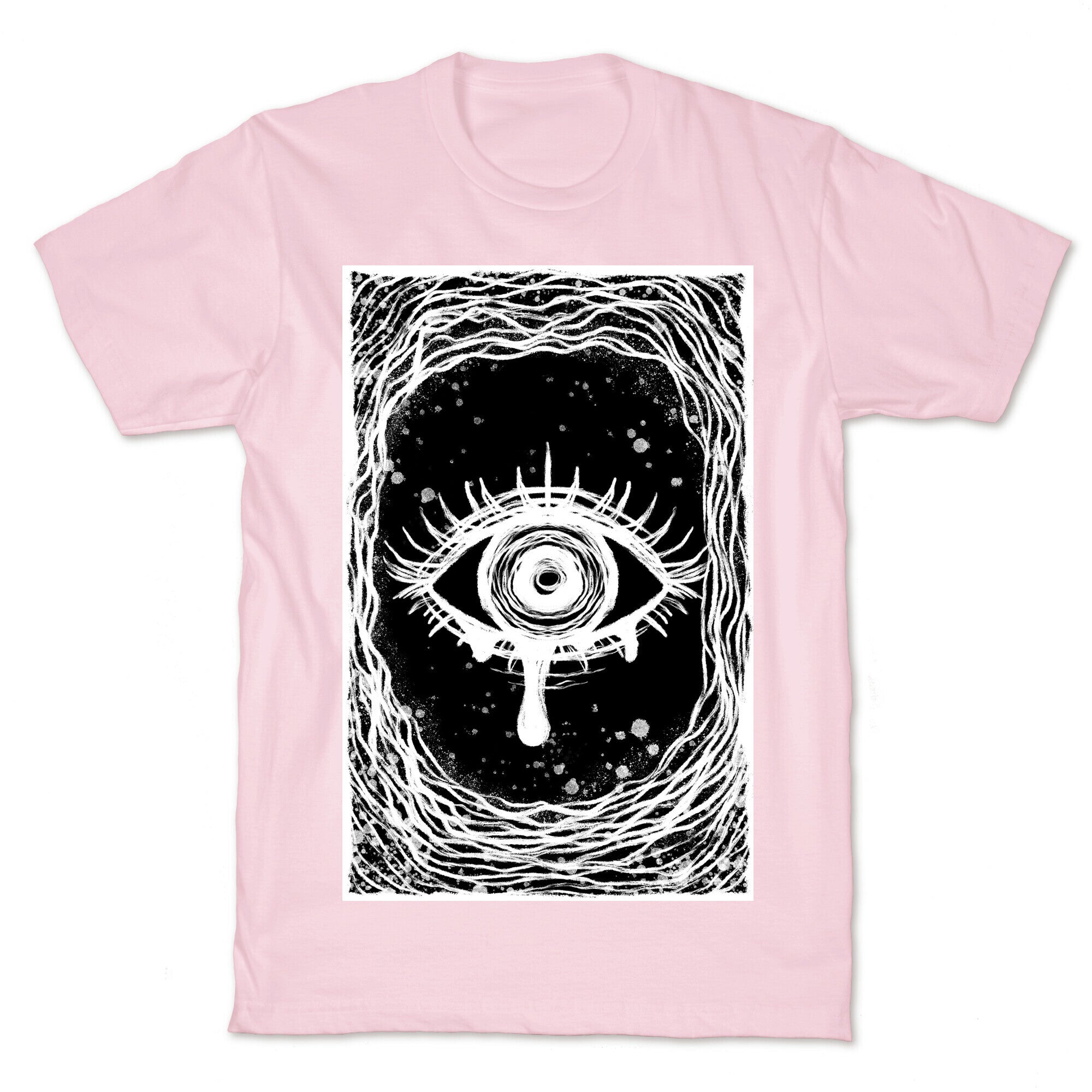 Trippy Eye Inverted T-Shirt