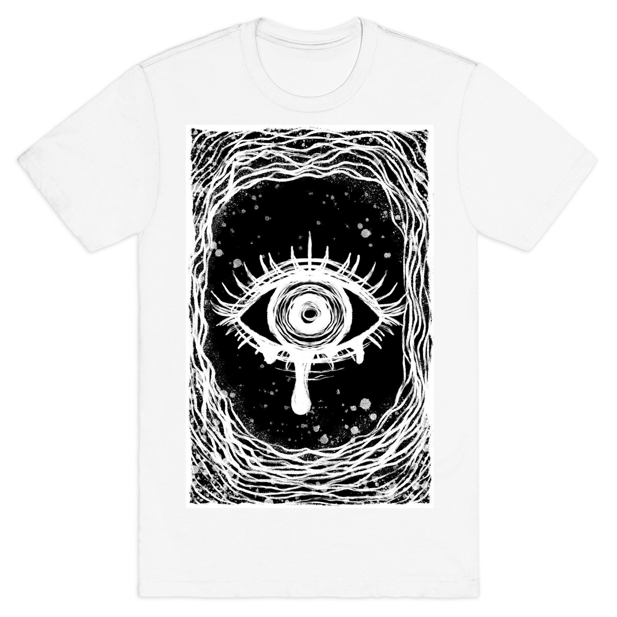 Trippy Eye Inverted T-Shirt